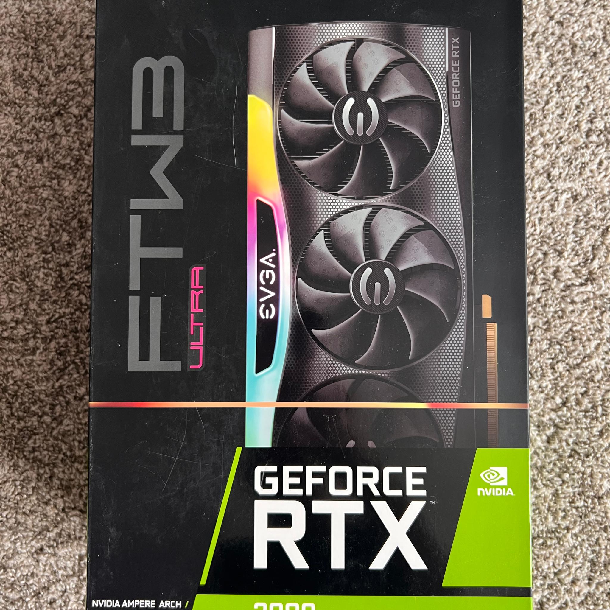 EVGA FTW3 ULTRA GAMING GeForce RTX 3080 - 10GB GDDR6X