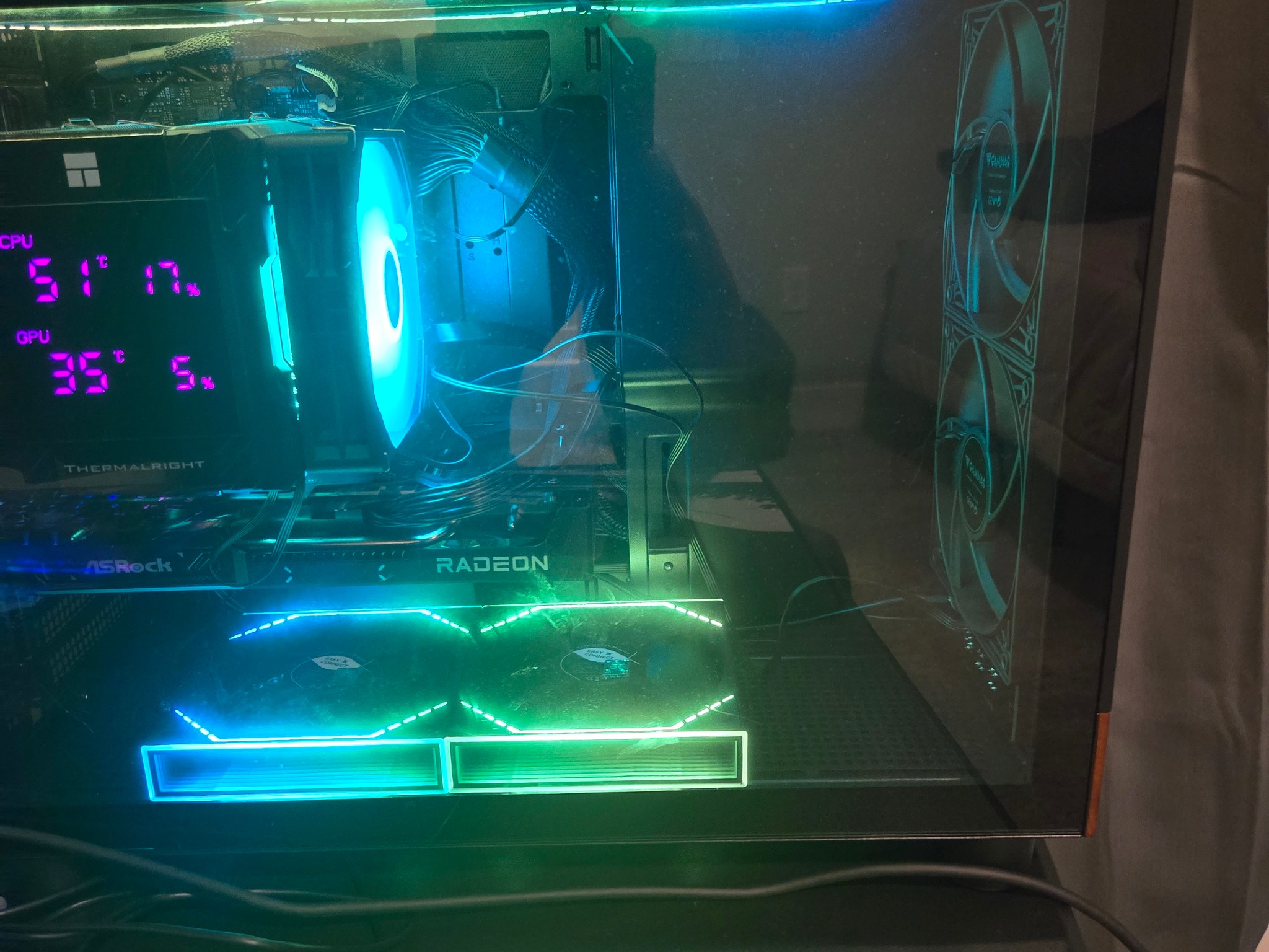 Radeon RX 9060 XT 16GB Custom Gaming PC - Ryzen 7 9800X3D, 2TB NVMe SSD
