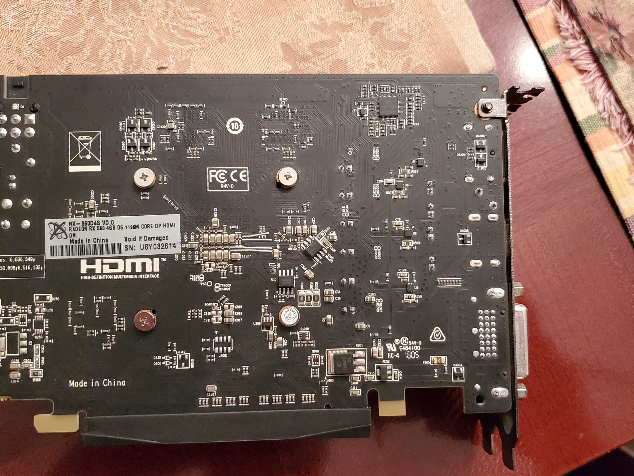 Xfx Rx 560 4gb - good condition