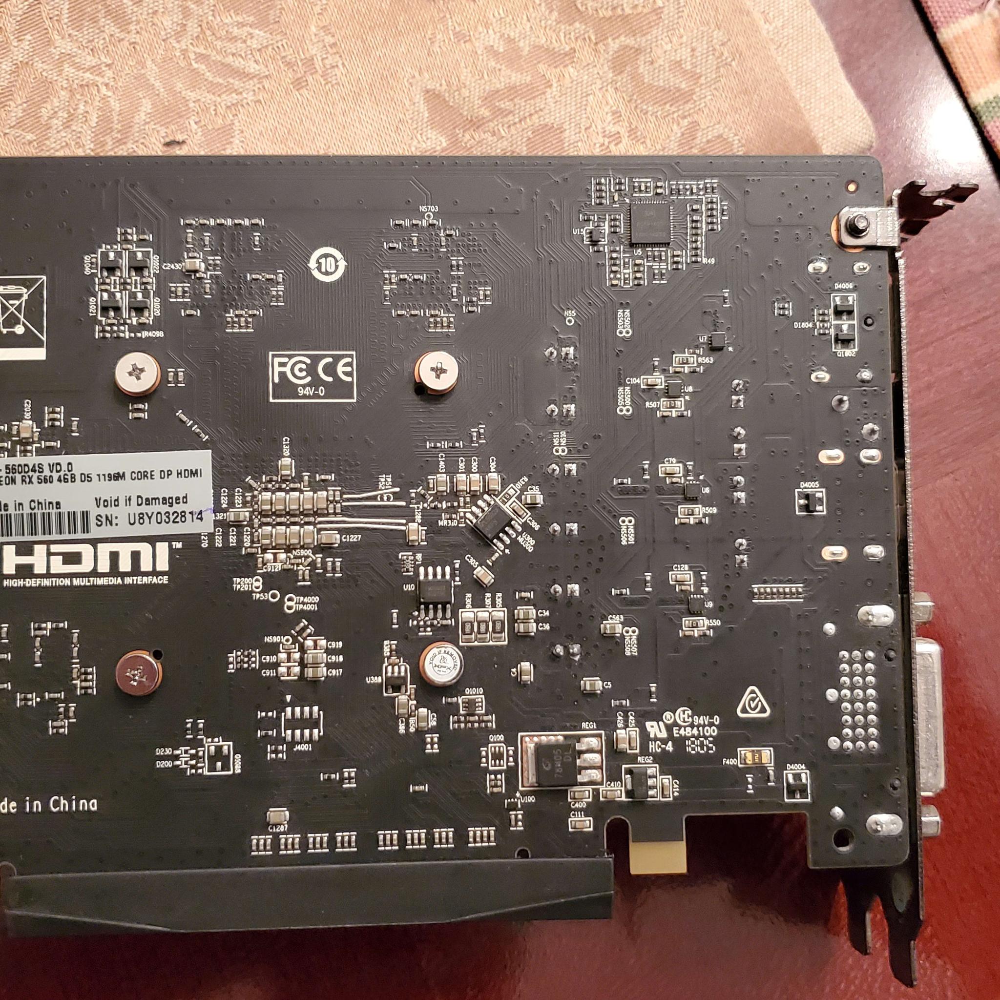 Xfx Rx 560 4gb - good condition