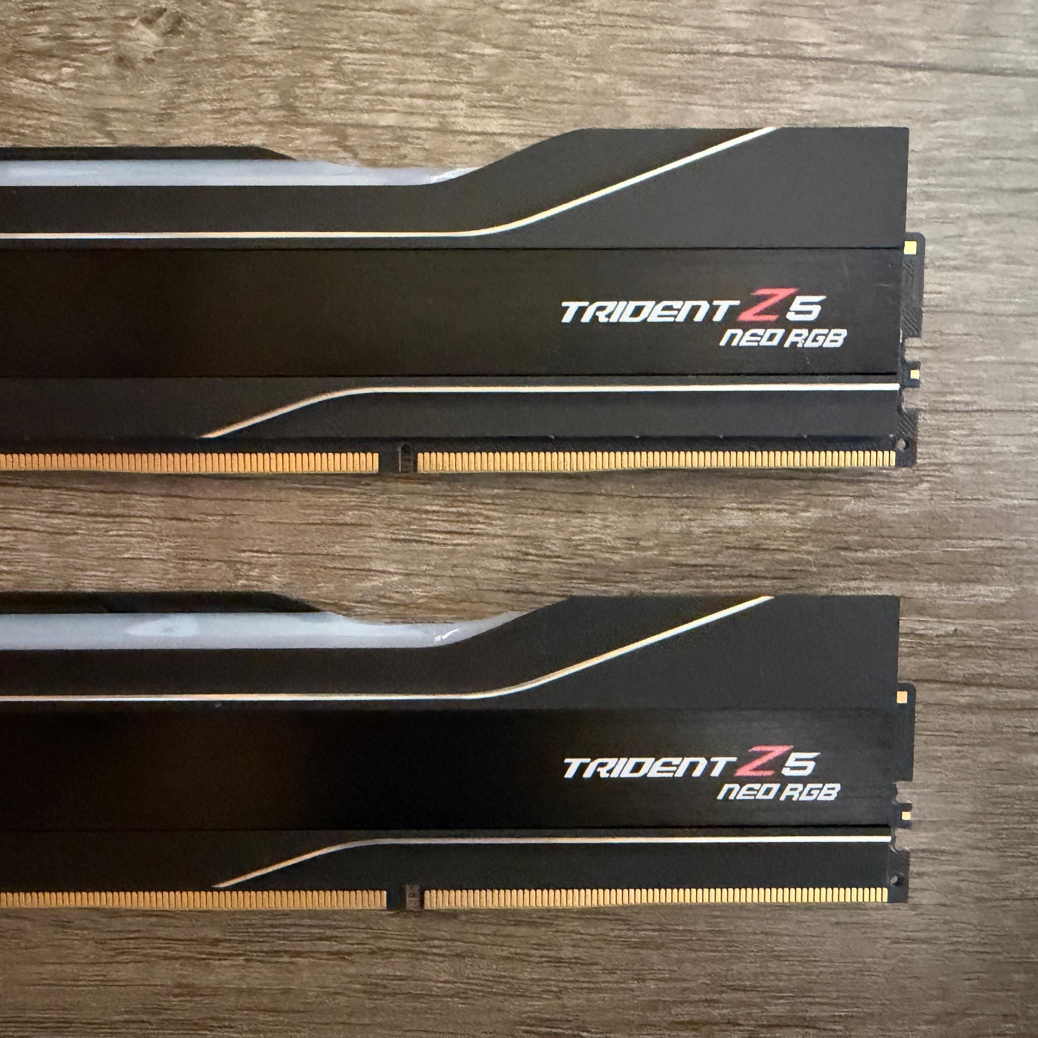 G. Skill Trident Z5 RGB PC RAM DDR5 6000 64GB/32GBX2