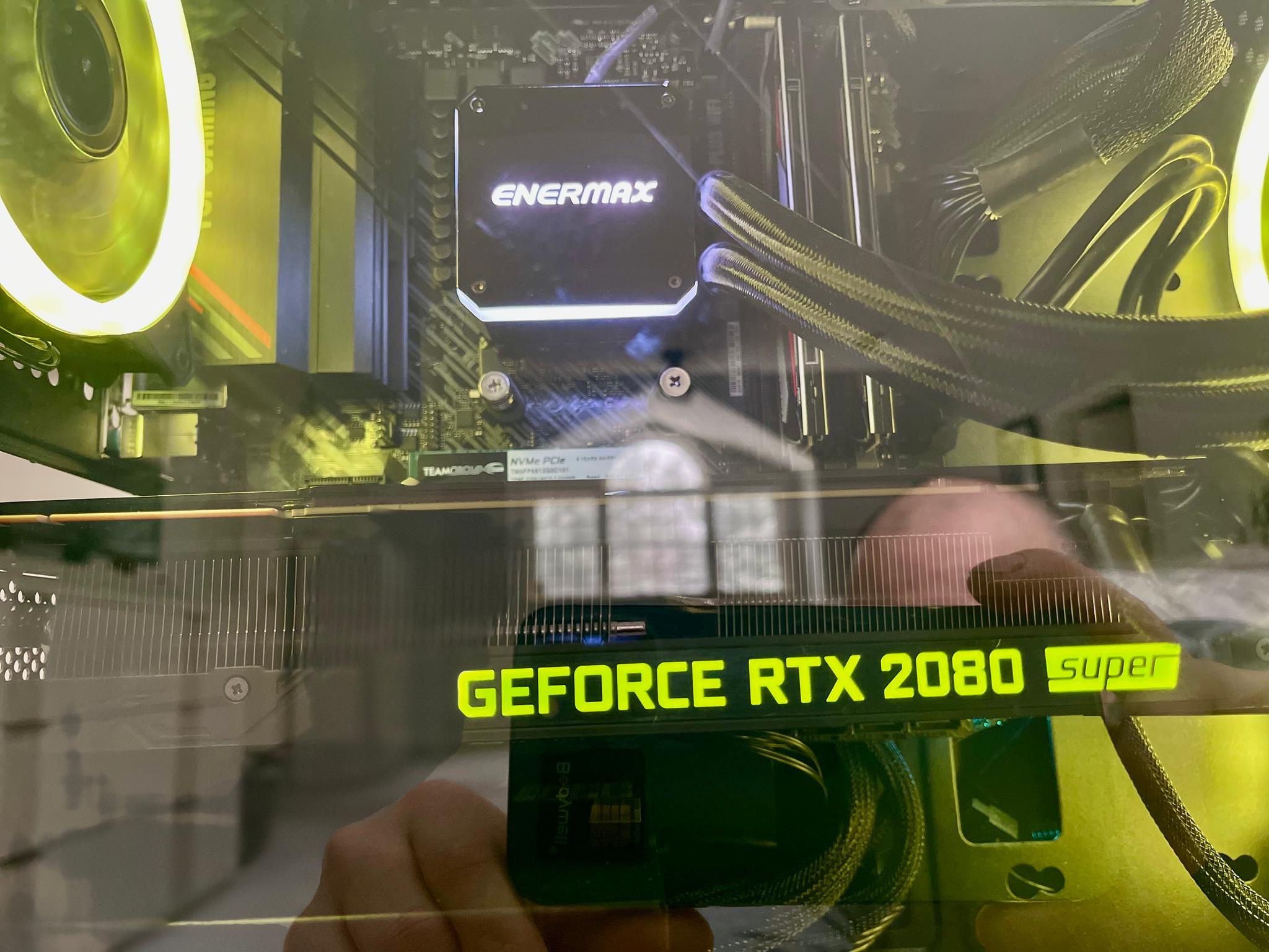 Micro ATX custom built gaming PC 3900X AMD w 2080 Super GPU 