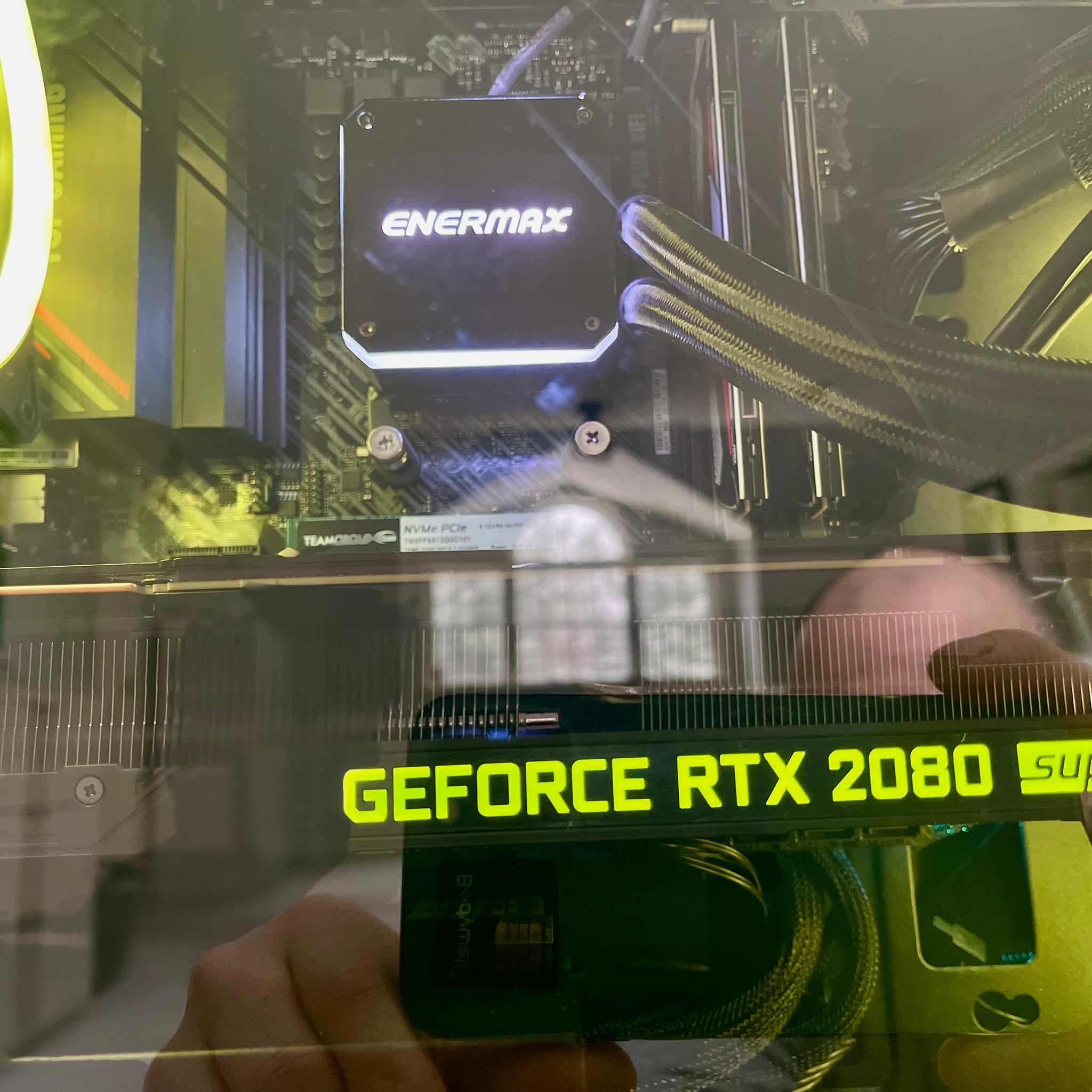 Micro ATX custom built gaming PC 3900X AMD w 2080 Super GPU 