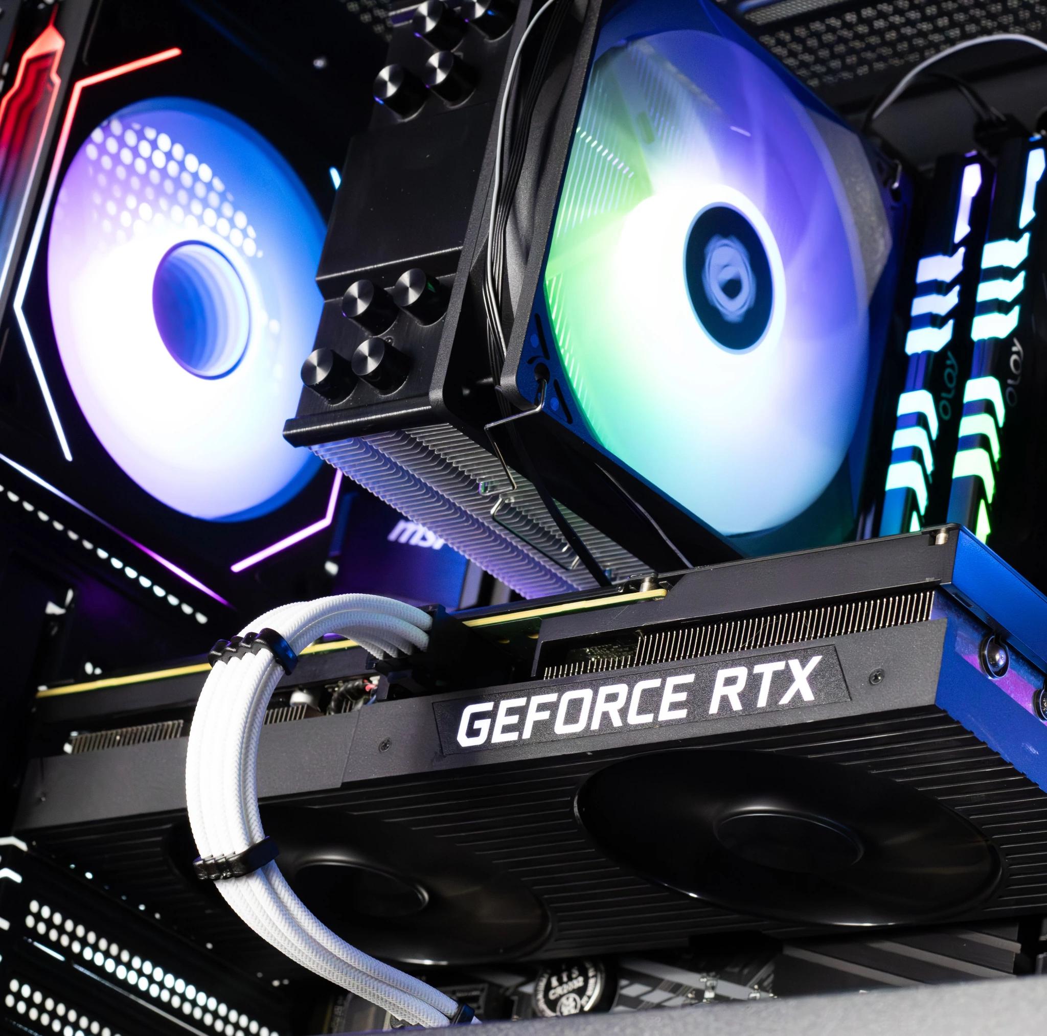 🌑🚀 Gaming and Streaming PC - RTX 3070 🎮 Ryzen 5 5600 🎮 16GB DDR4 🎮 1TB NVMe SSD  ️