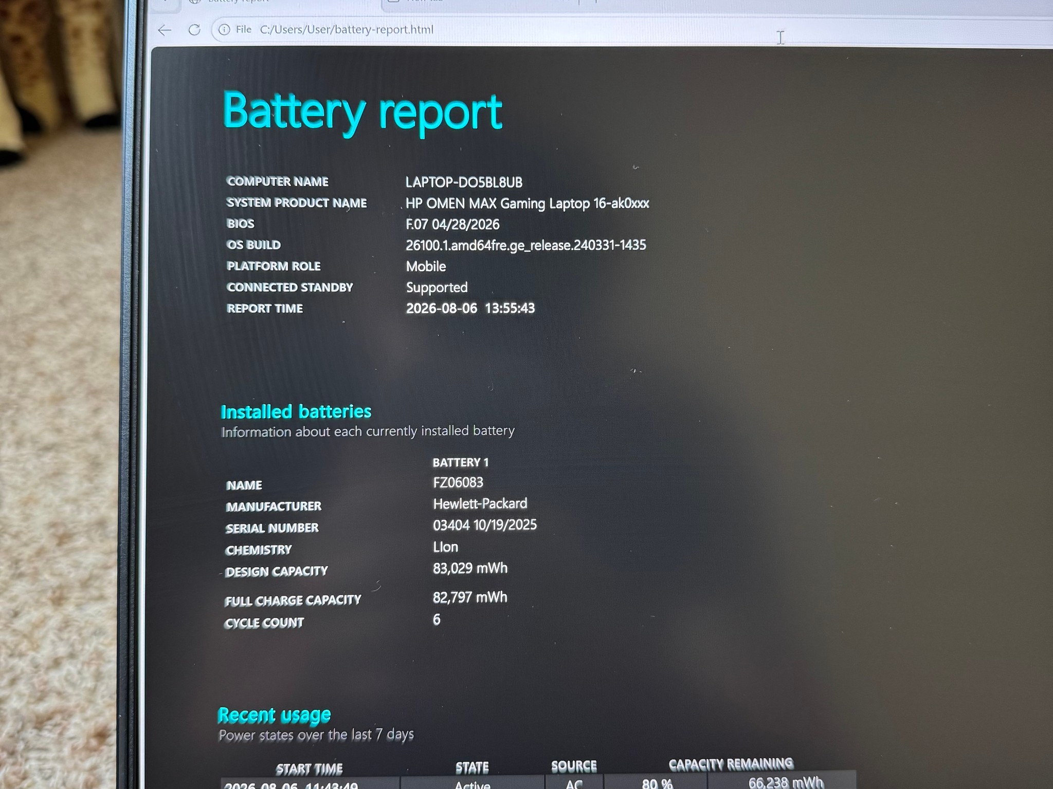 Rtx 5080 / Ryzen 9 / 64GB DDR5 / 1TB SSD / 240Hz Screen / 2026 model / gaming laptop
