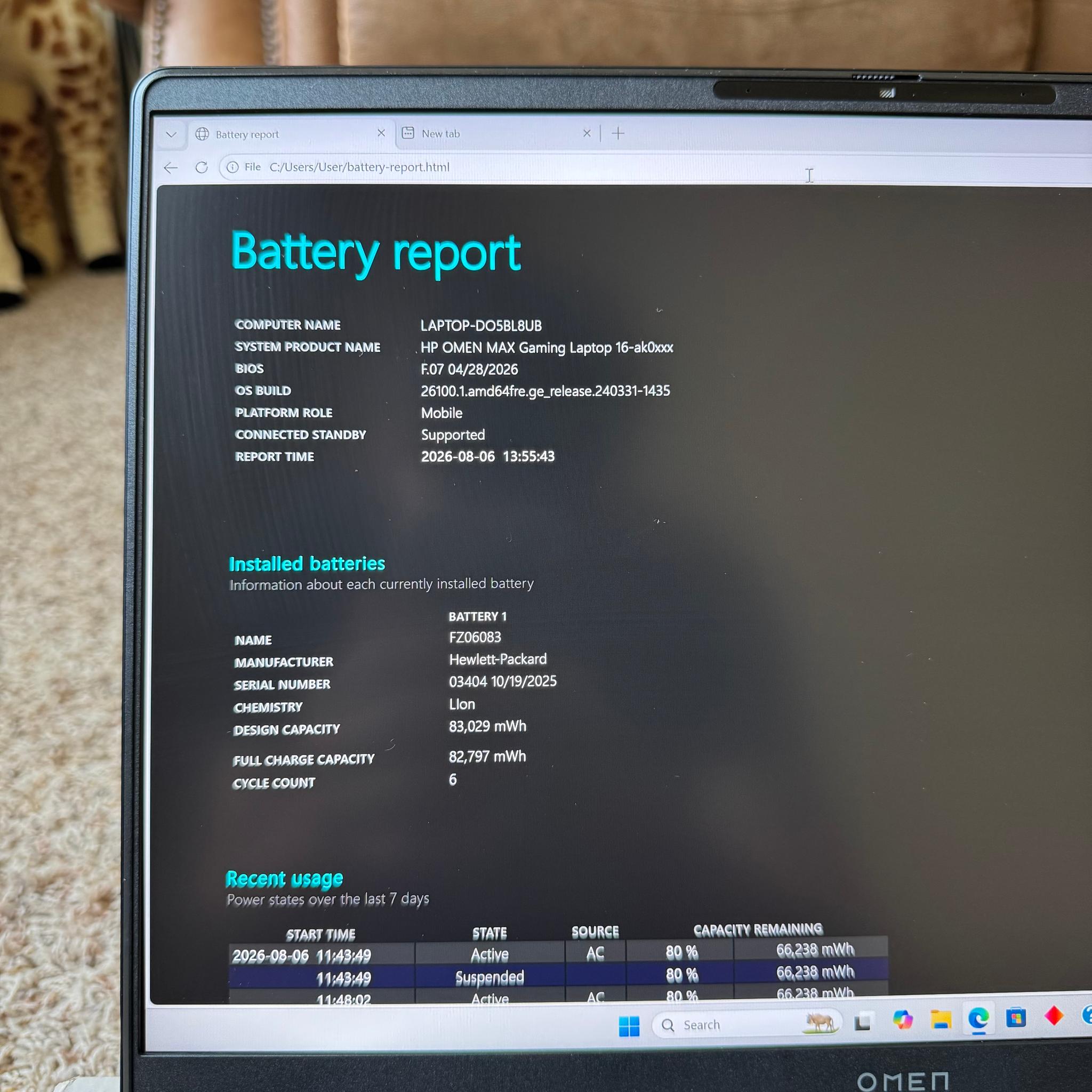 Rtx 5080 / Ryzen 9 / 64GB DDR5 / 1TB SSD / 240Hz Screen / 2026 model / gaming laptop