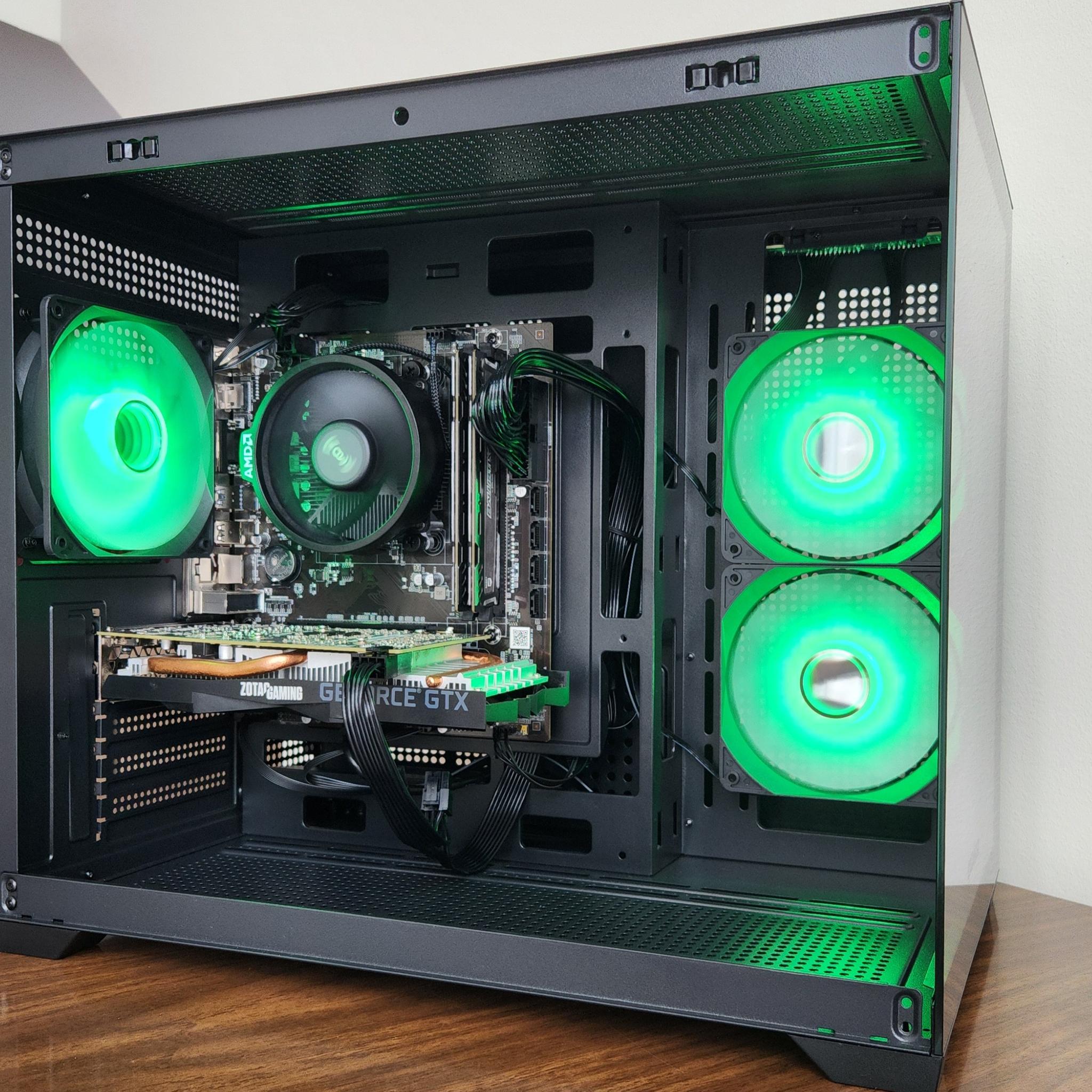 💵Value Gaming PC💵GTX 1660 Super | Ryzen 5 2600 | 16GB RAM | 500GB M.2 | Win11 Pro | WiFi | RGB |