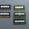 Laptop RAM Sticks x5
