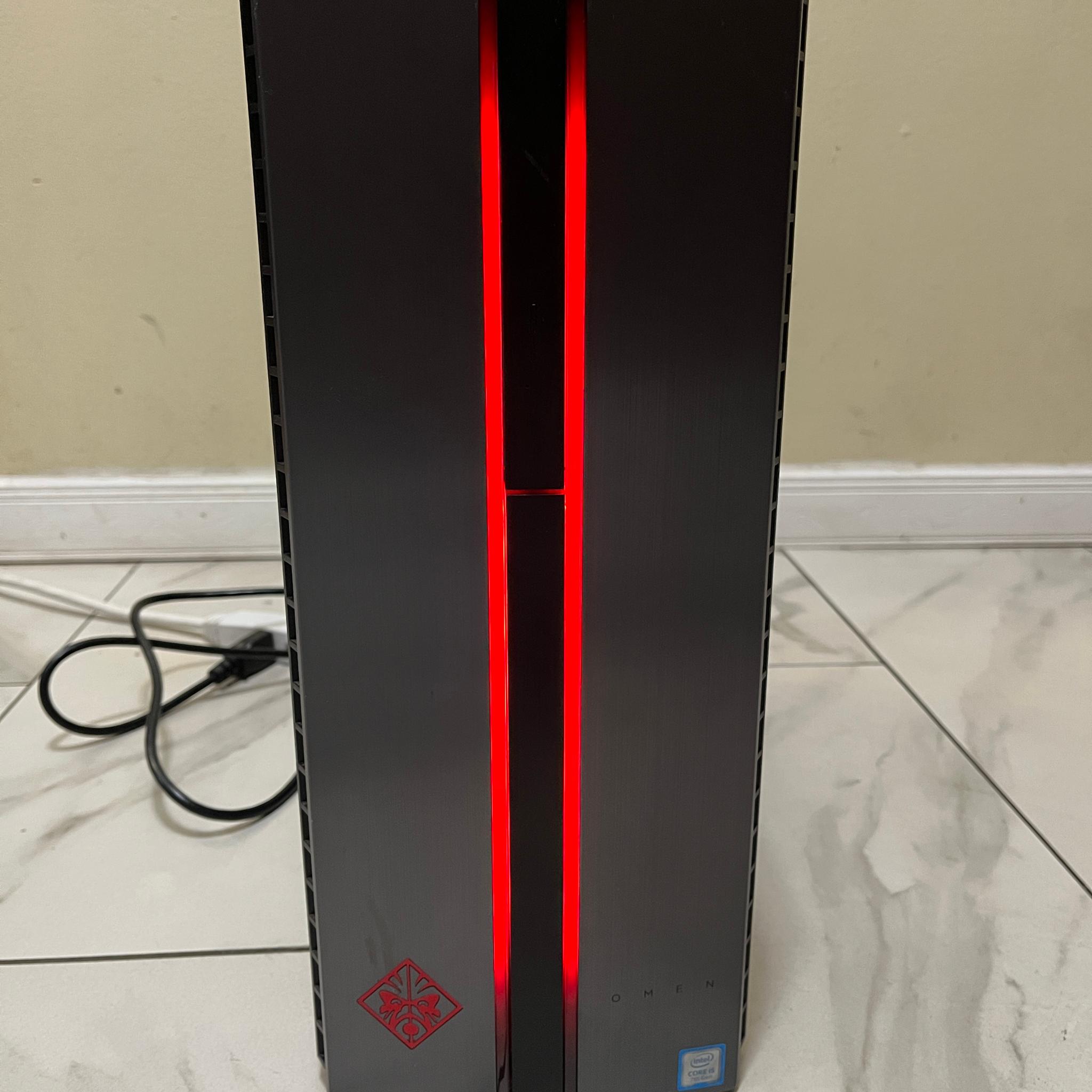 🟢🔥Budget HP OMEN Gaming PC - GTX 1060 3GB, Intel i5-7400, 12GB DDR4 RAM, 1.2TB Storage w/ Wi-Fi
