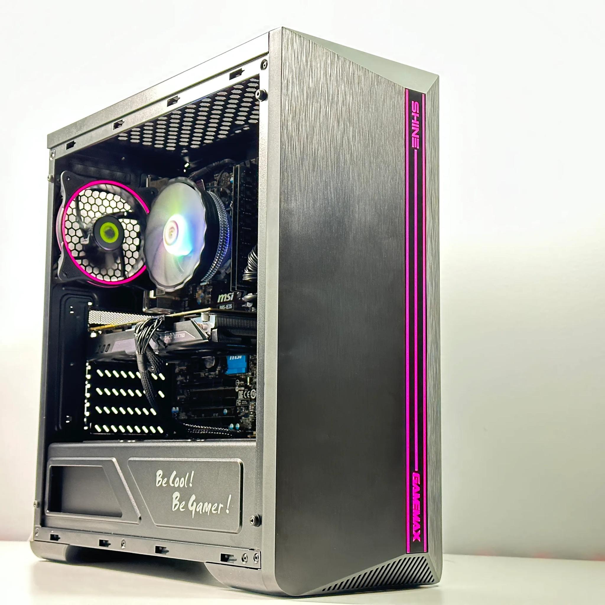 🕹️Starter Gaming PC🕹️Nvidia GTX 760🕹️Intel Xeon 1270 V3🕹️16GB  RAM🕹️500GB SSD