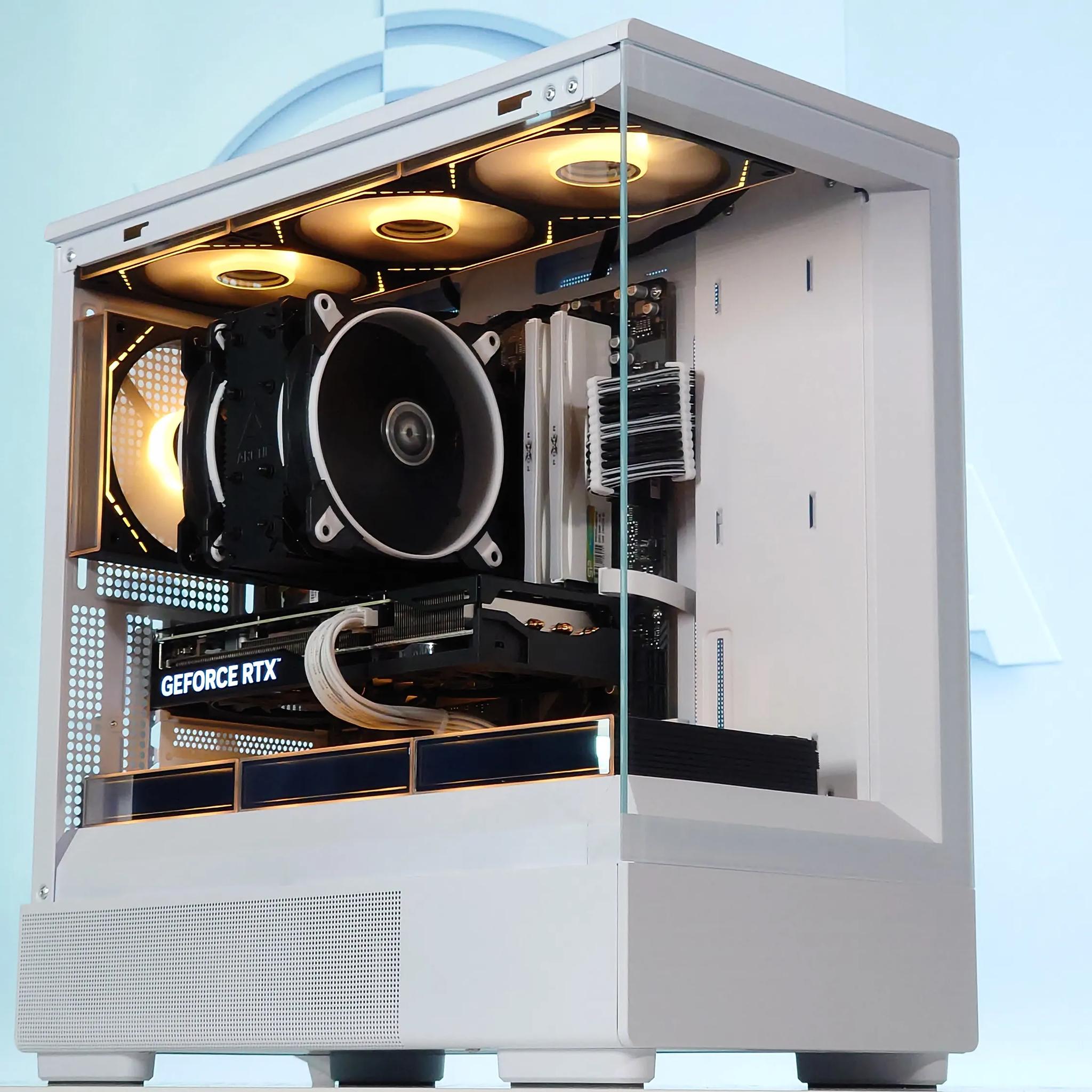 🤍🐼Gaming PC🐻‍❄️Nvidia RTX 4070 Super 12GB🐻‍❄️Intel i7 12700KF🐻‍❄️32GB DDR4🐻‍❄️1TB NVME Gen4