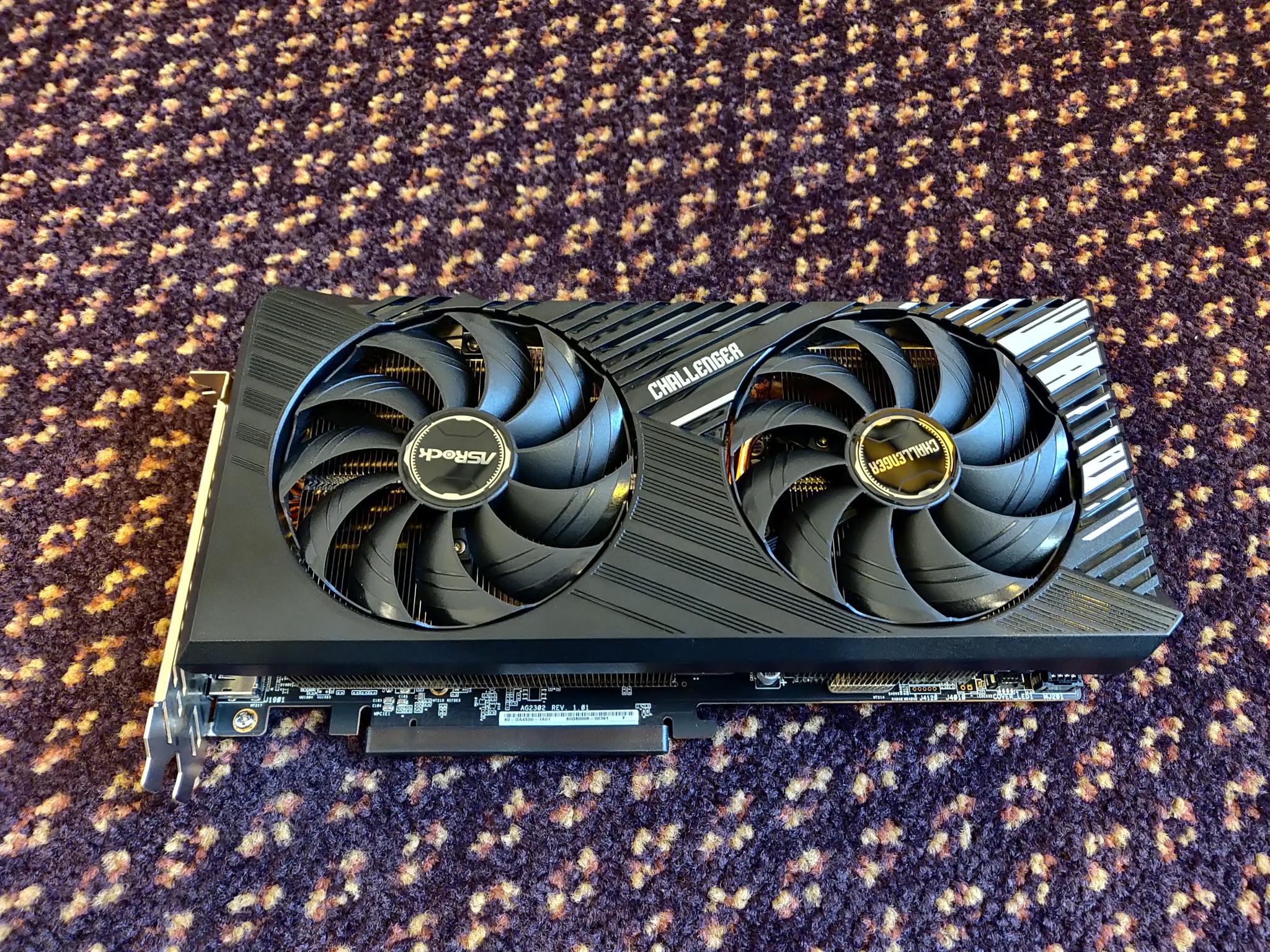 7800 XT ASRock Challenger Nearly New! SFF-friendly 267mm 16GB