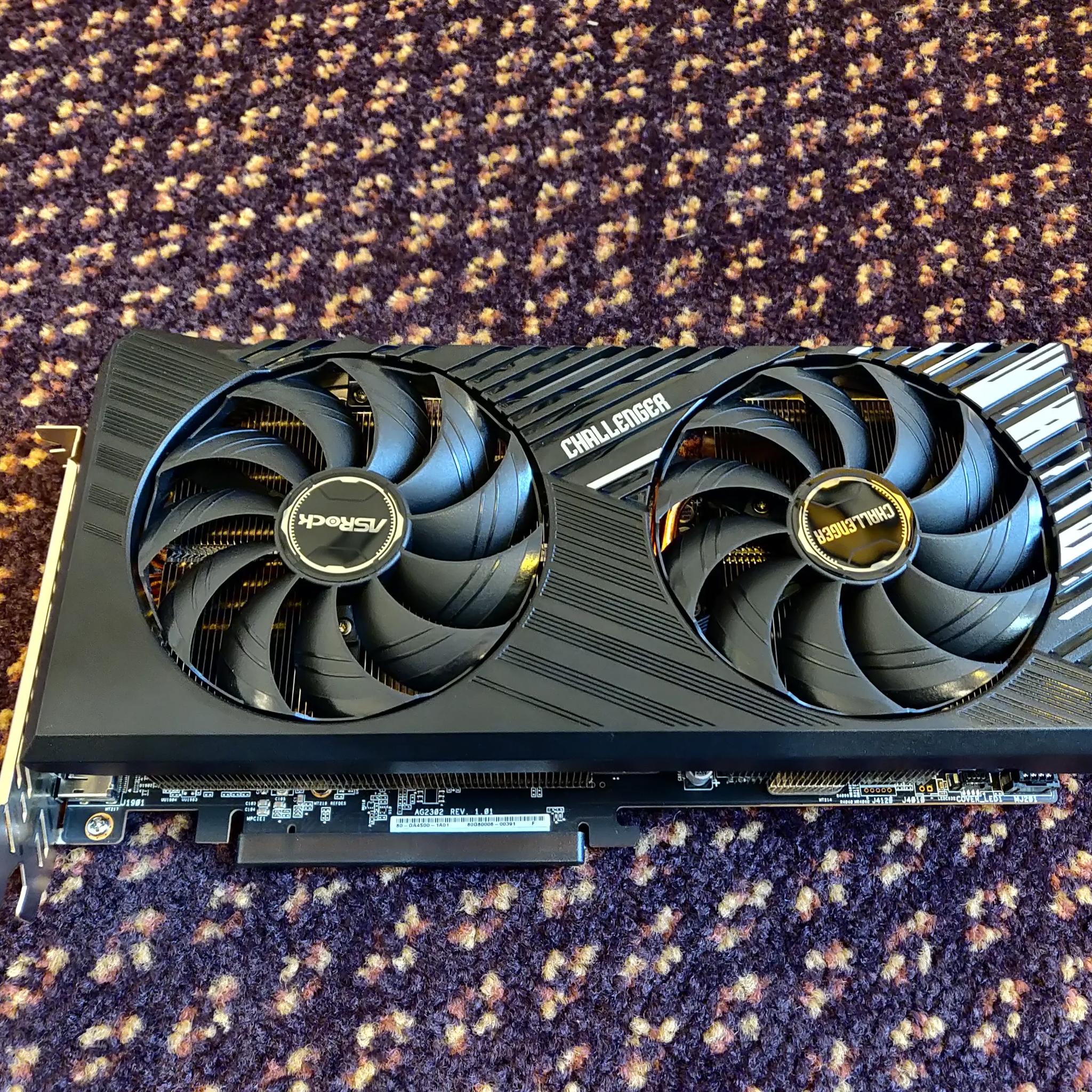7800 XT ASRock Challenger Nearly New! SFF-friendly 267mm 16GB
