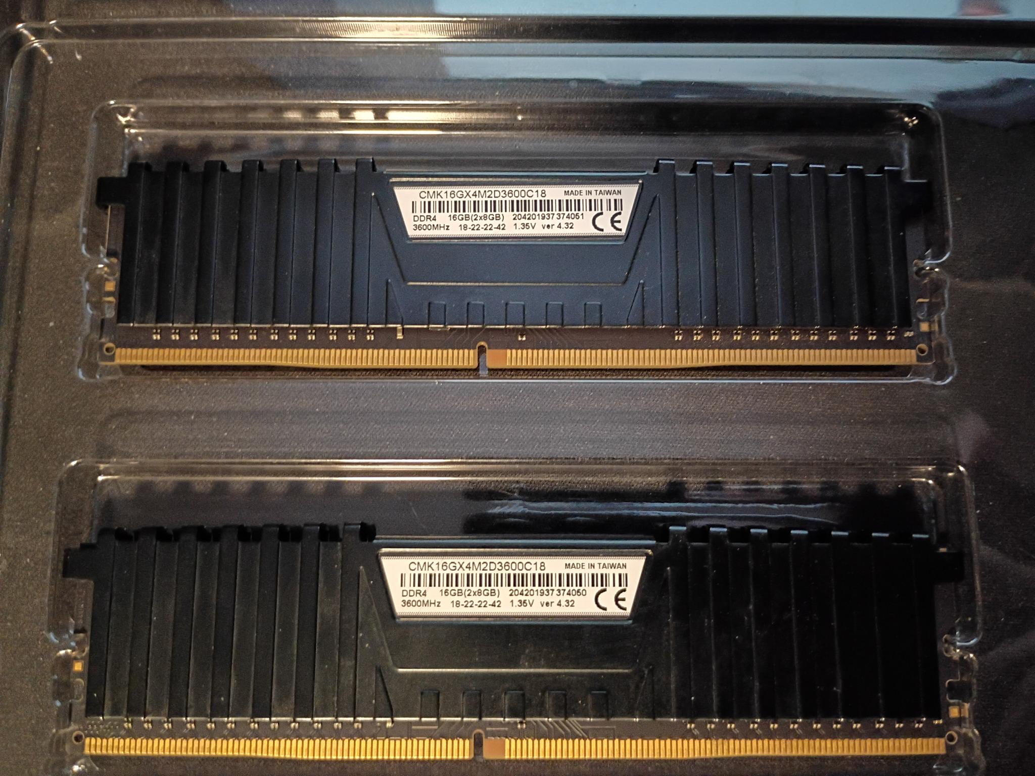 Corsair Vengeance LPX 16GB DDR4-3600 CL18 (2x8)