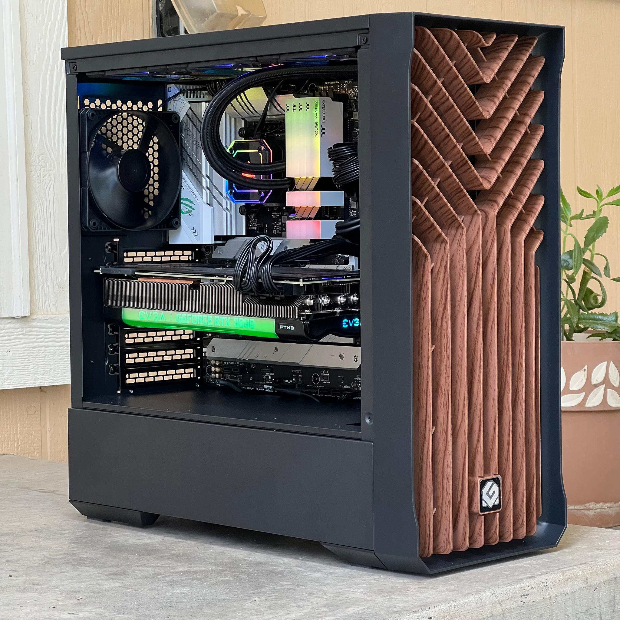 ⬛️Black Wood🪵RTX 3090 | i9 12900k | 32GB Ram | 1.7TB Storage