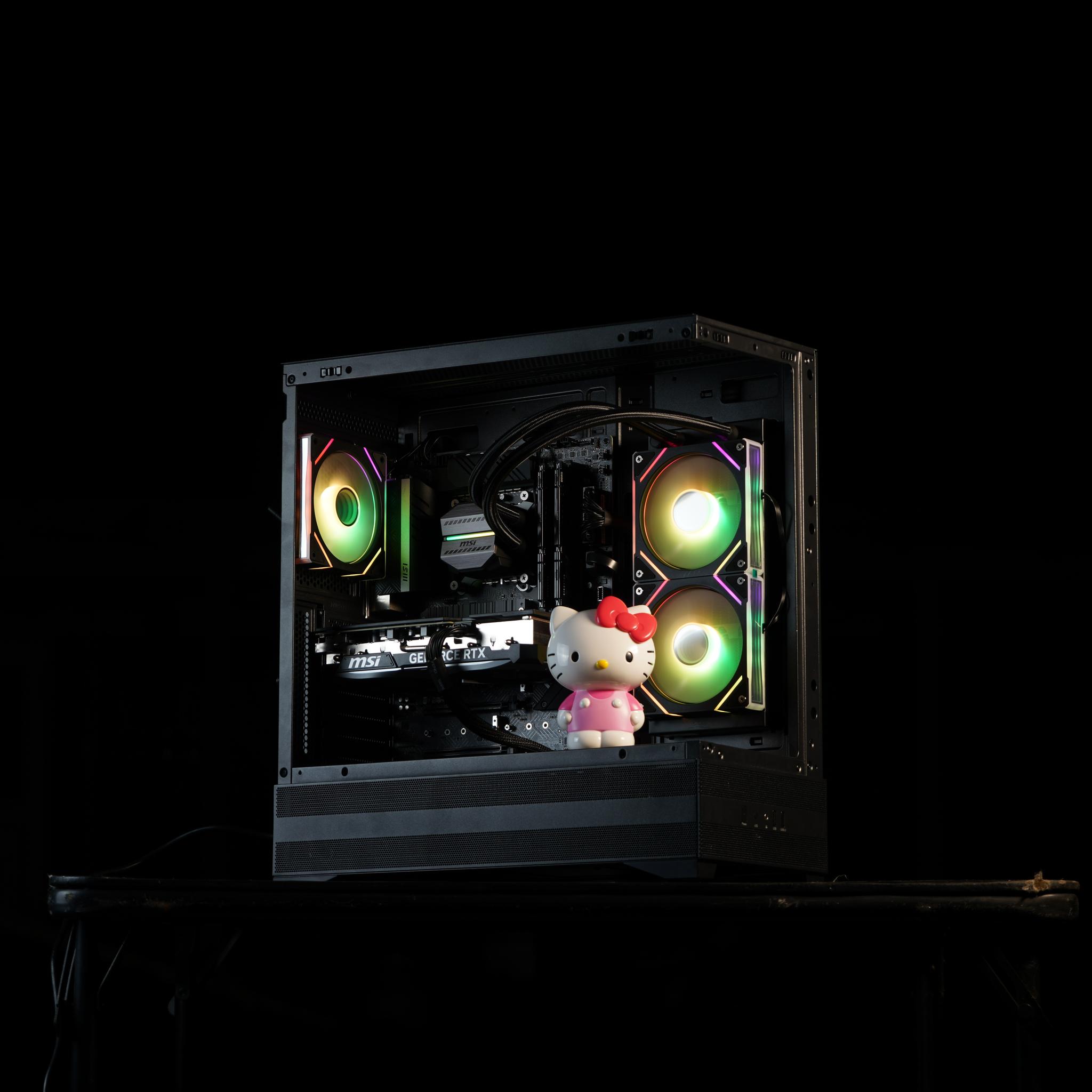 🦾 медуза - RTX 4070Ti | Intel Core i7 13700F | 32GB DDR5 | 1TB | WiFi/BT Gaming PC 🪖