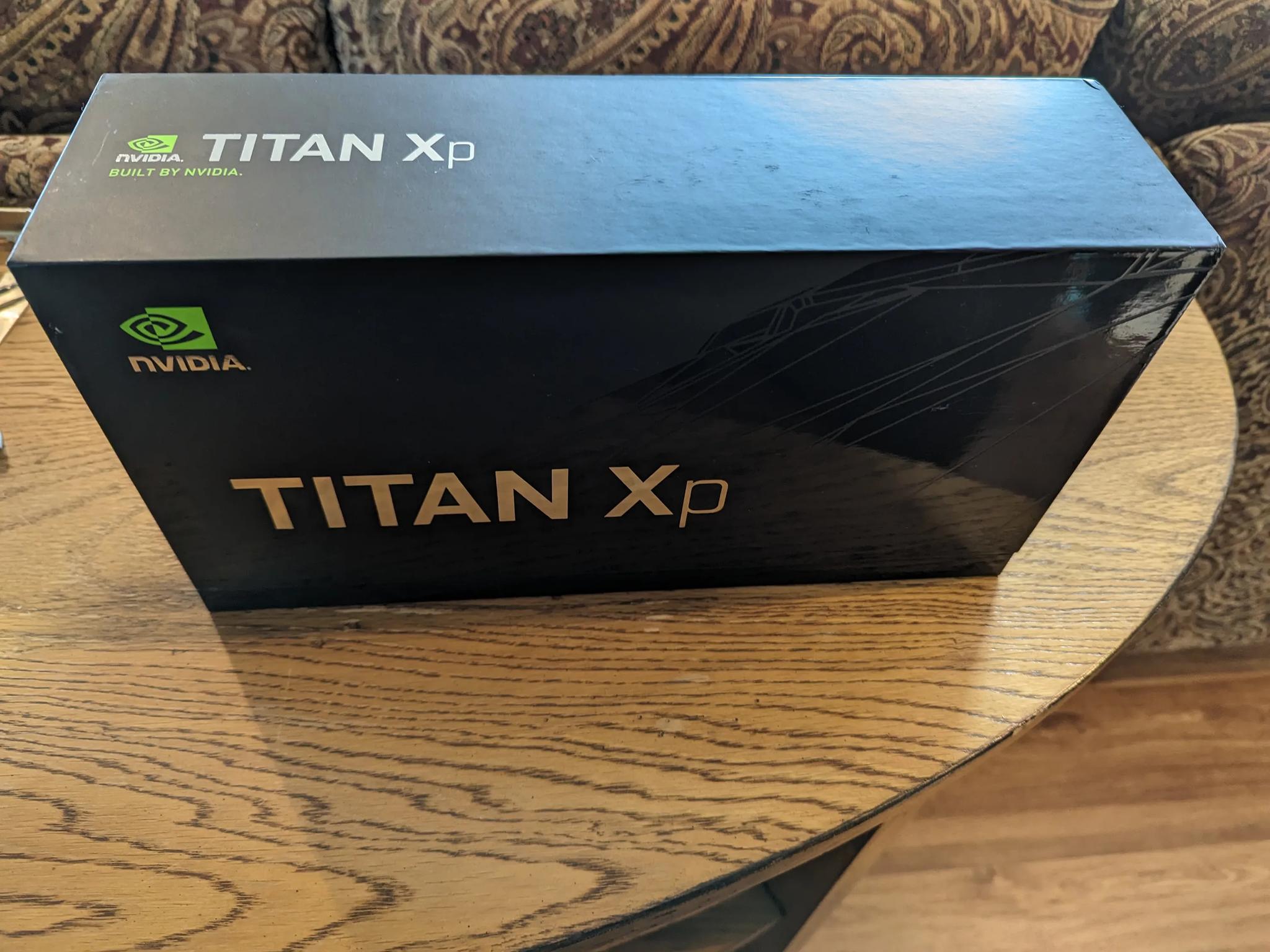 NVIDIA GeForce GTX Titan Xp 12GB GDDR5X PCIe Graphic/Video Card GPU