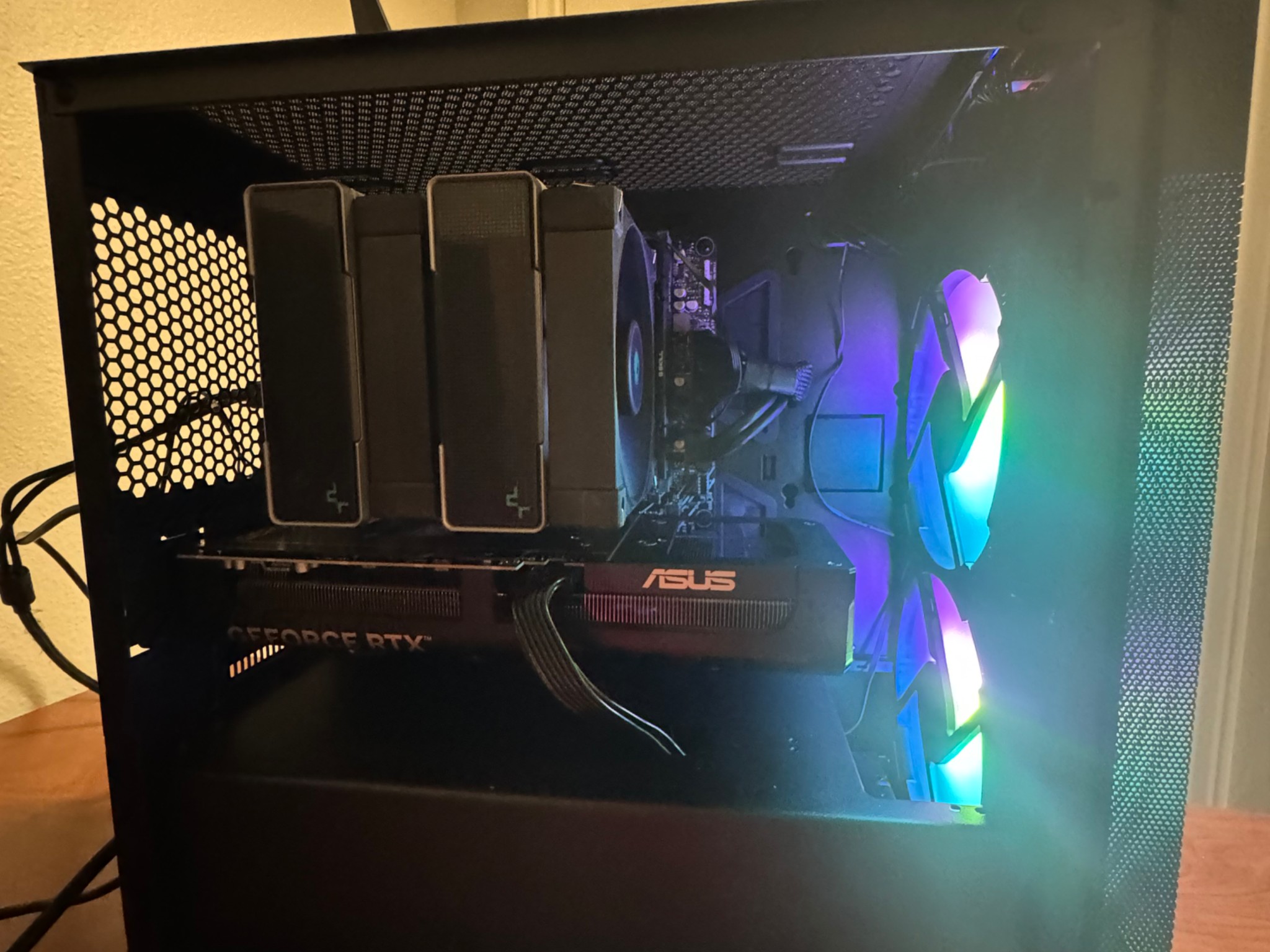 RTX 5070, R5 9600x ,1Tb gen4 SSD, 32gb DDR5 6000mt/s, ak620 tower cooler