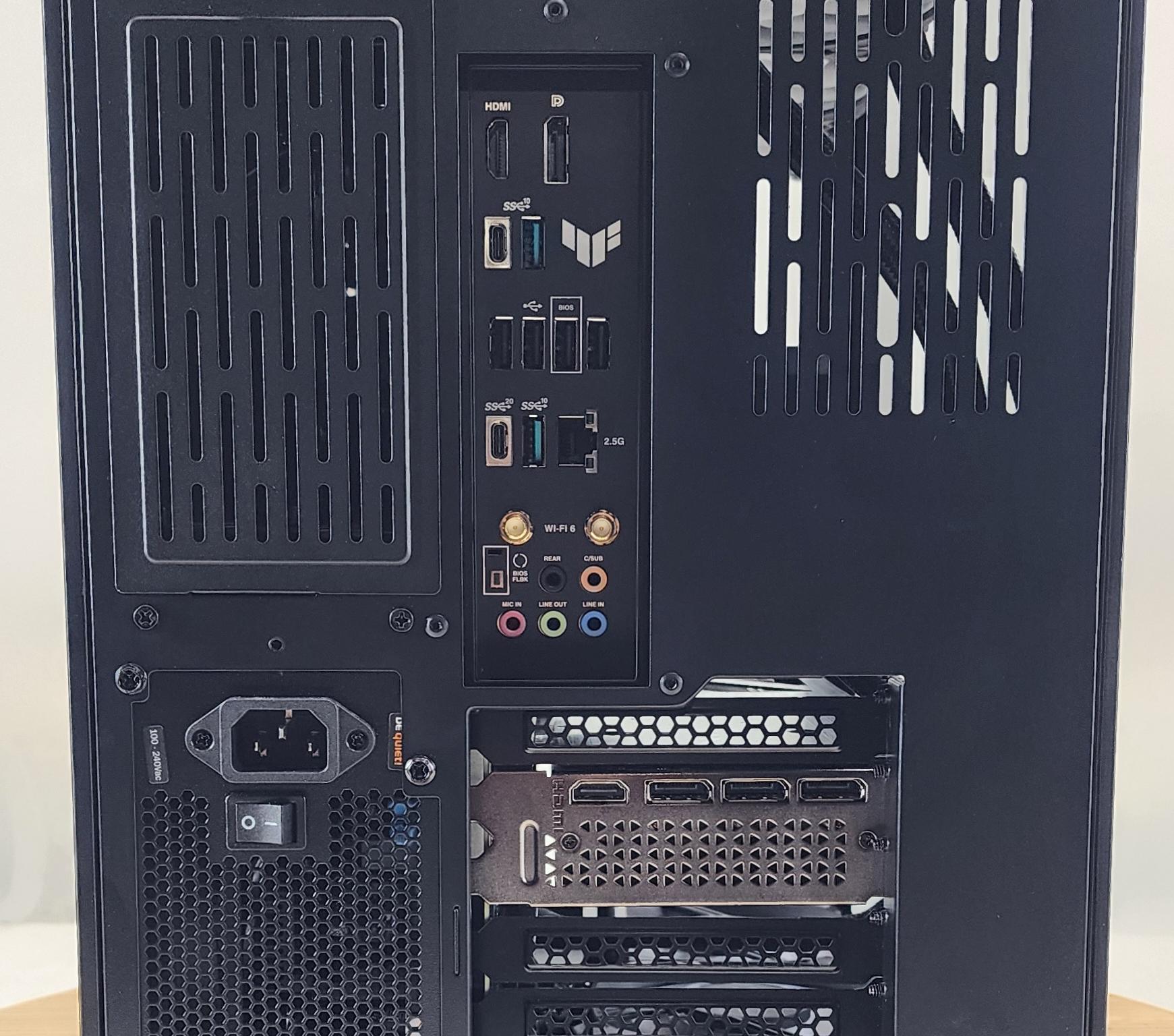 Gaming PC Ryzen 7 9700X 32GB RAM 2TB SSD RTX 4070 SUPER 12GB Windows 11 Computer
