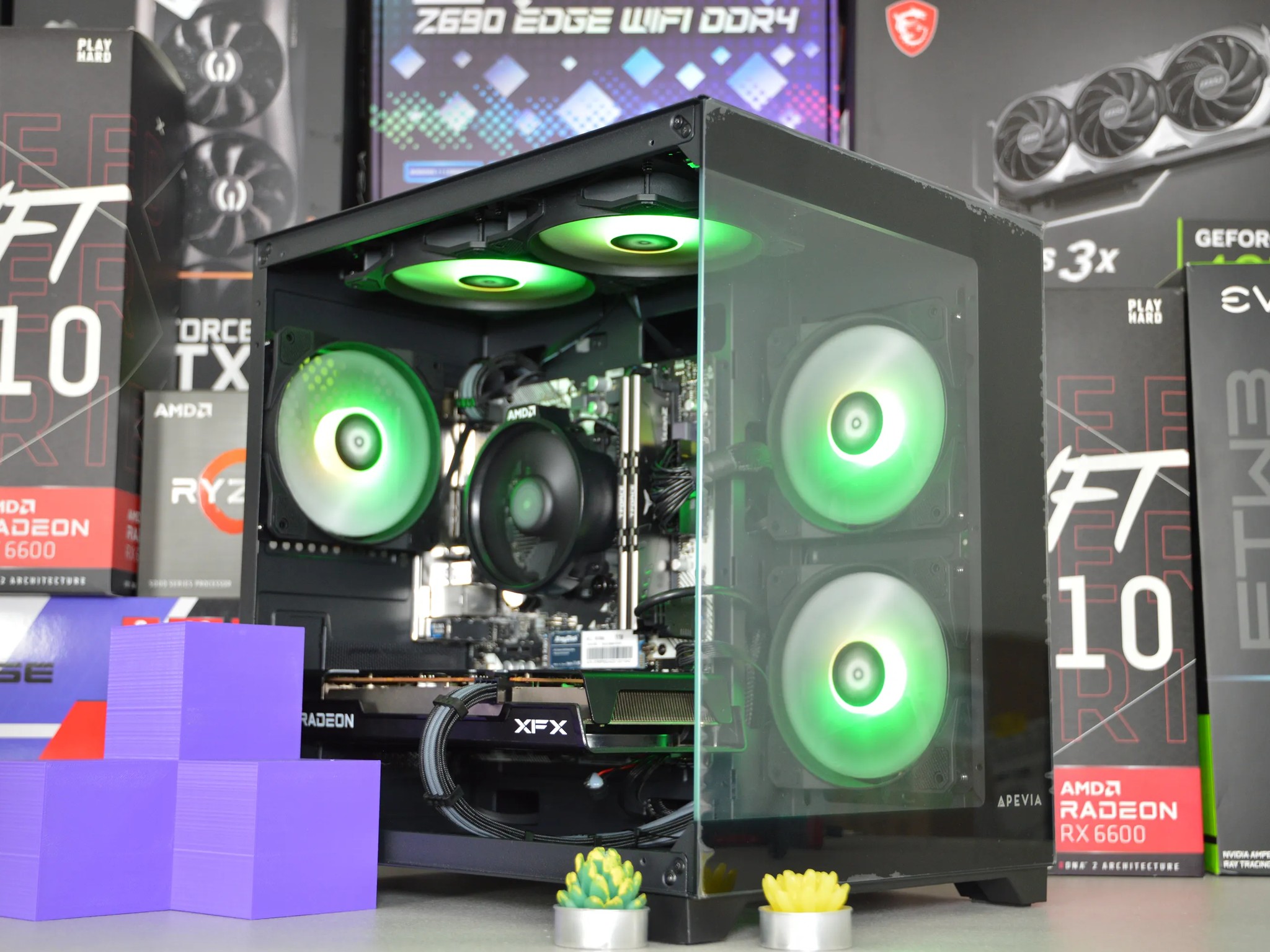 🐍🐍| RX 6600 8GB | RYZEN 5 5500 | 16GB DDR4 RAM | 1TB NVME SSD | Silver Serpent 2.0 |
