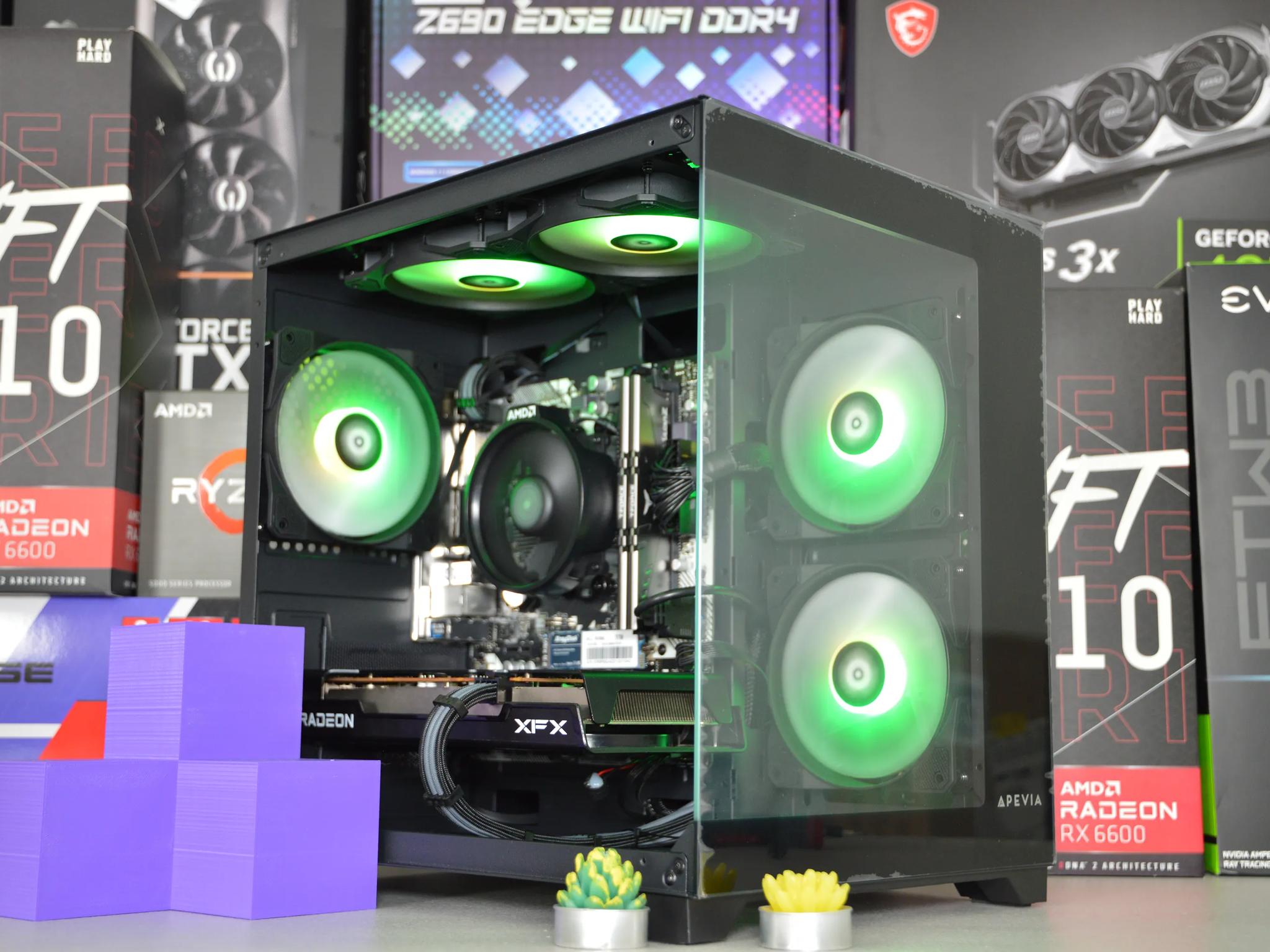 🐍🐍| RX 6600 8GB | RYZEN 5 5500 | 16GB DDR4 RAM | 1TB NVME SSD | Silver Serpent 2.0 |