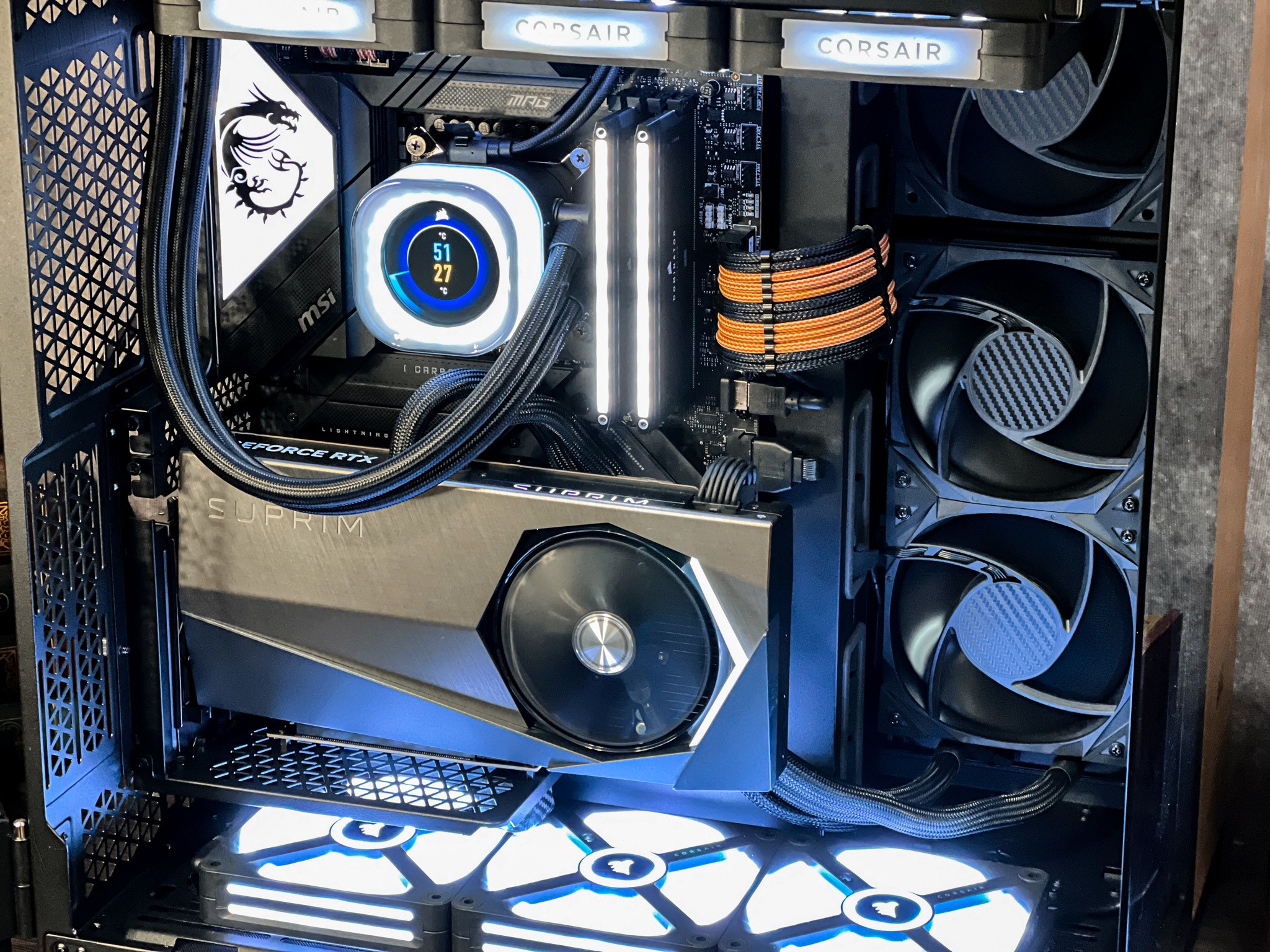 Elite Gaming PC - i9-14900KF, RTX 4090, 64GB Dominator Titanium DDR5, Dual AIO Cooling