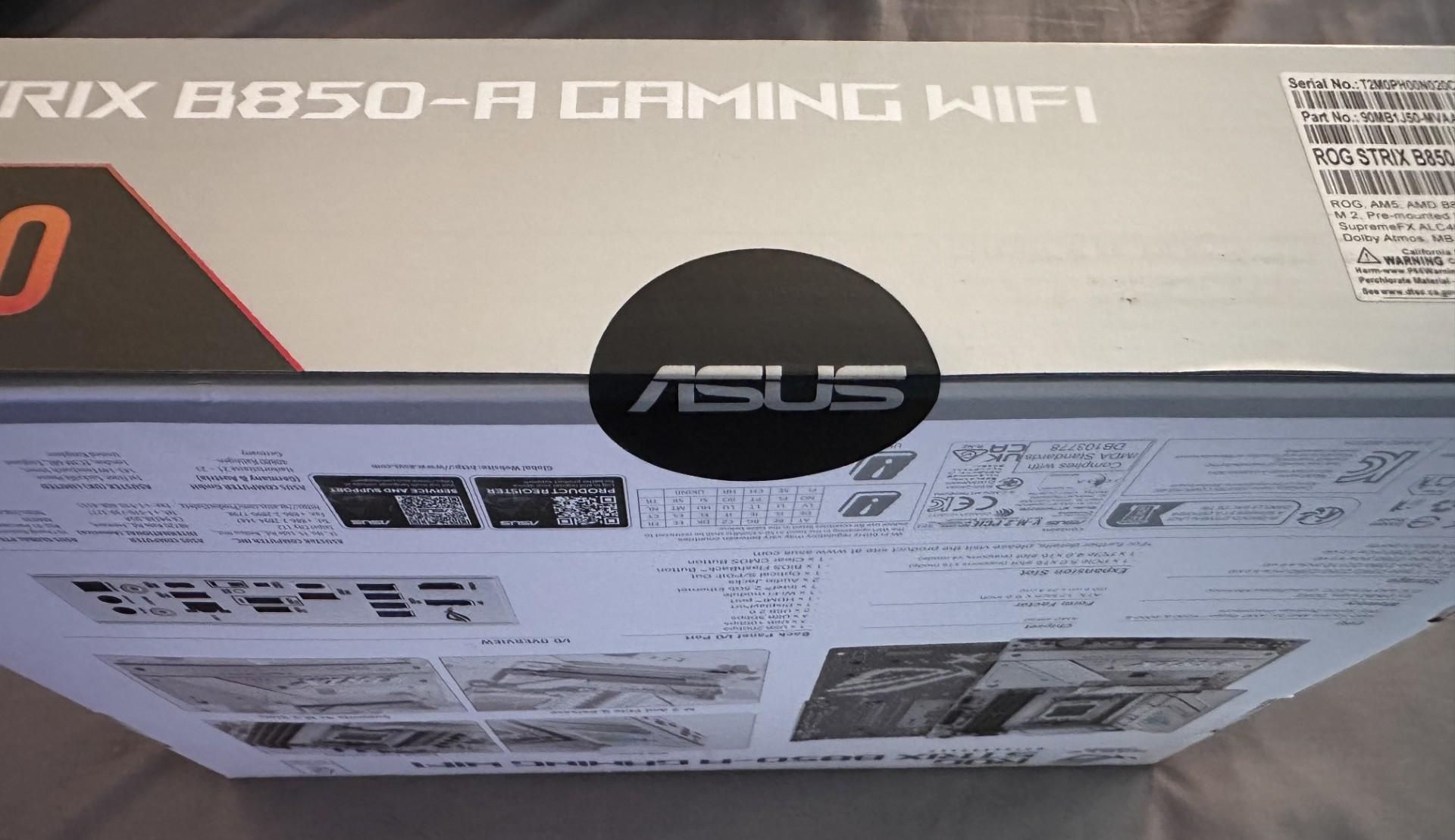 BNIB unopened B850 Motherboard!