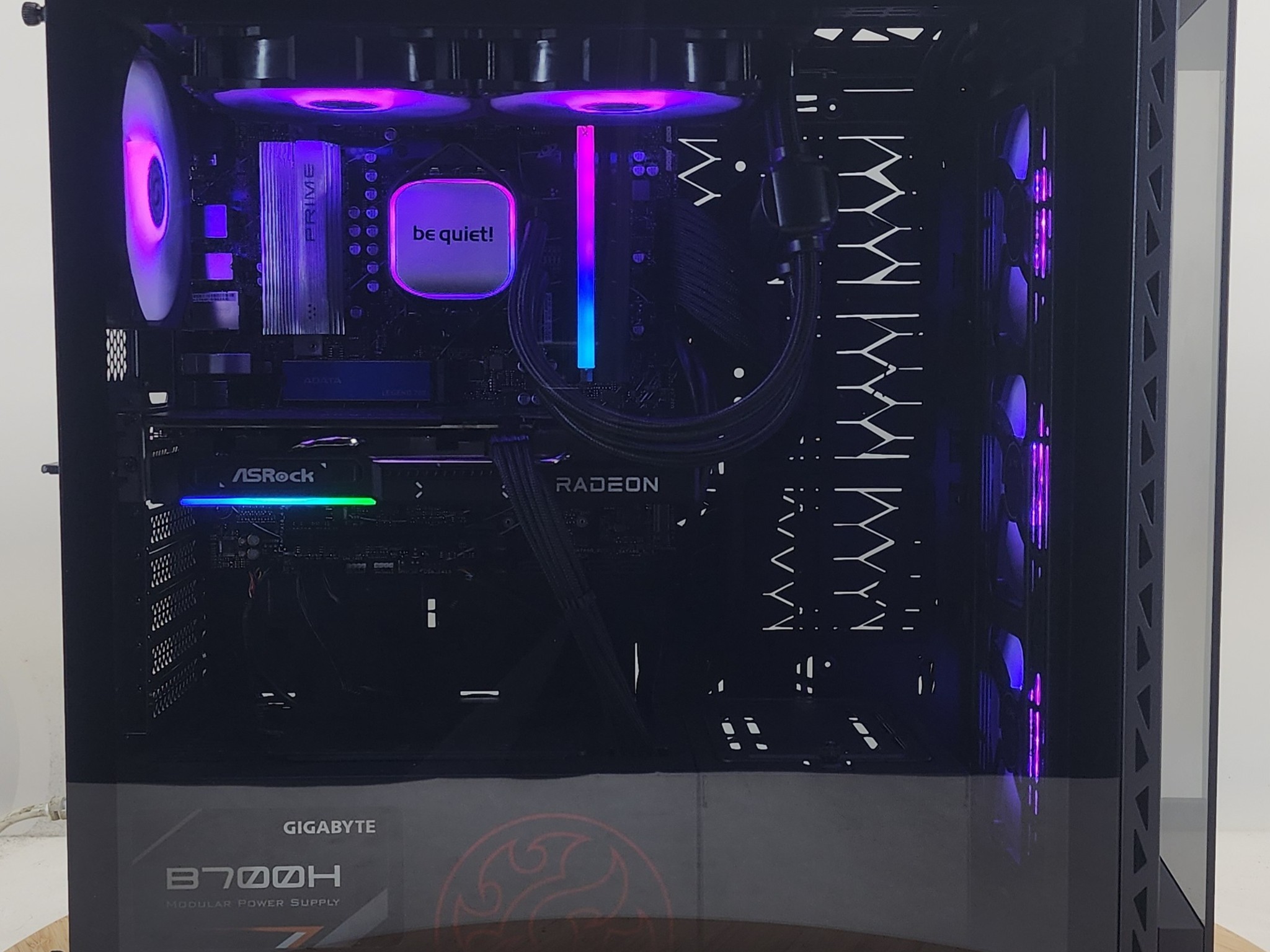 Gaming PC Ryzen 7 9700X 16GB RAM 1TB SSD RX 9060 XT 16GB Windows 11 Computer