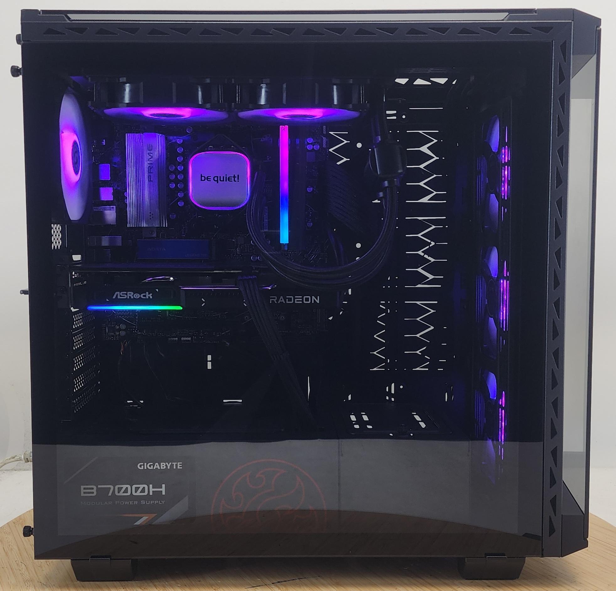 Gaming PC Ryzen 7 9700X 16GB RAM 1TB SSD RX 9060 XT 16GB Windows 11 Computer