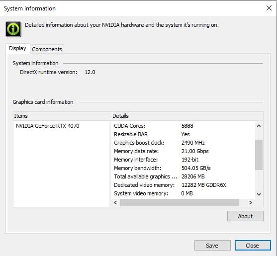 Gigabyte GeForce RTX 4070 WINDFORCE OC