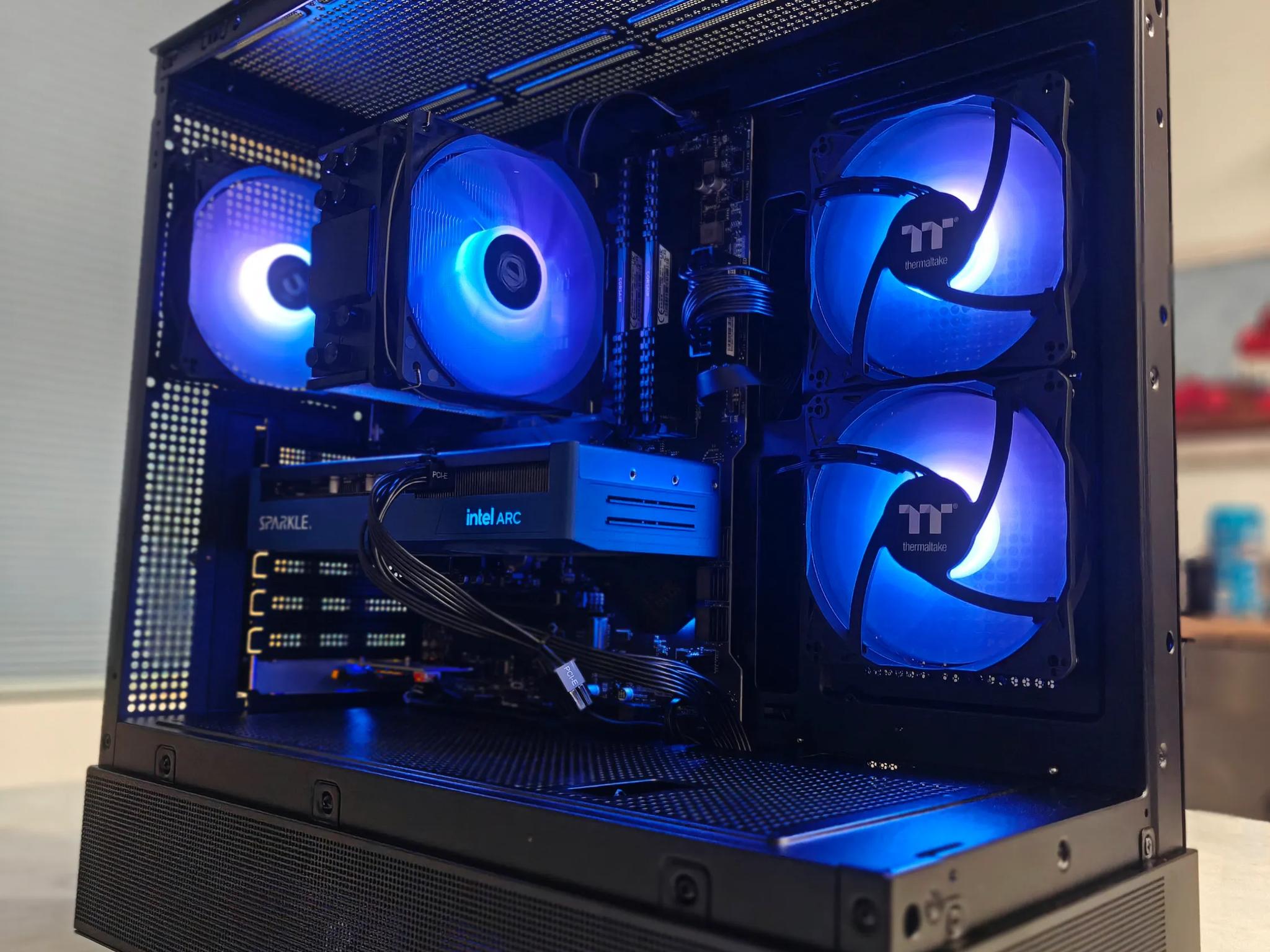 1080P - ARC B570 - Ryzen 7 5700x - ARGB + Wifi - Brand New Value Gaming PC