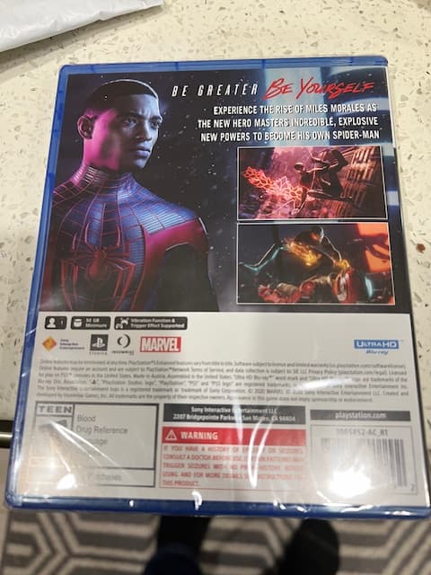 Spiderman Miles Morales PS5 Brand New