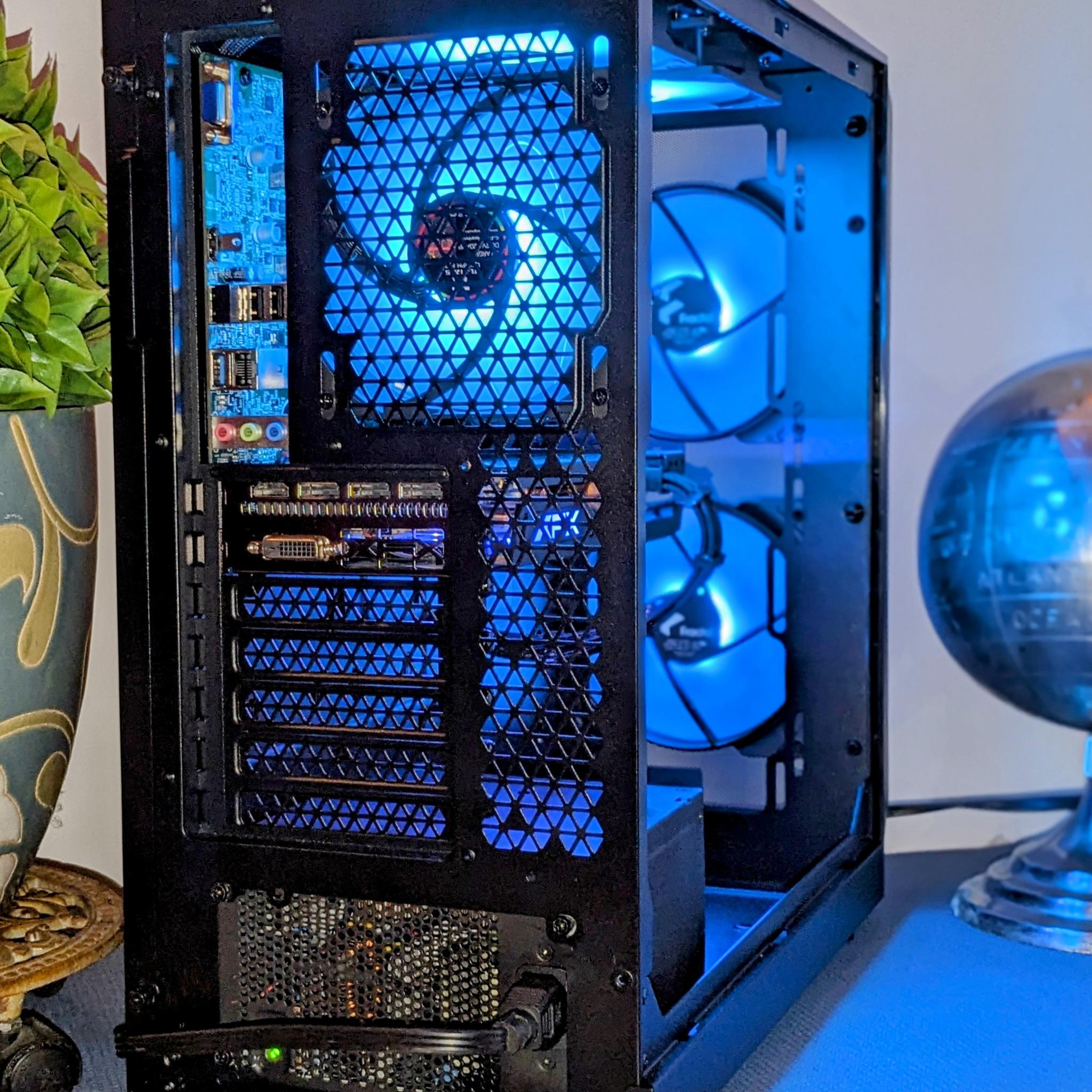 ⚫️1080p Gaming pc ⚡️| Intel Core I57600 |XFX RX 470 4GB| 16GB DDR4 RAM|  800GB SSD| Windows 11 PRO