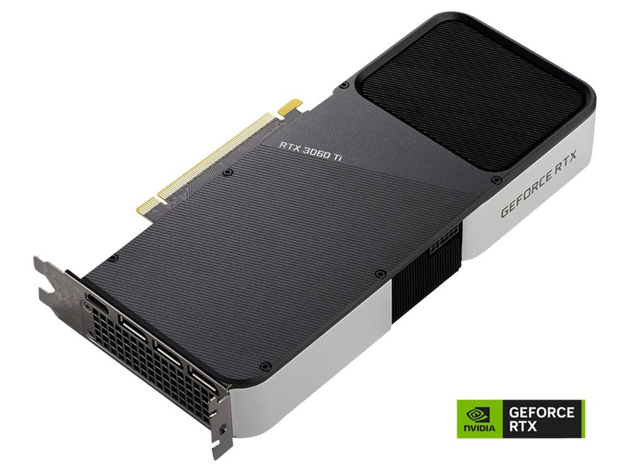 NVIDIA GeForce RTX 3060 Ti Founders Edition Dual-Fan 8GB GDDR6 PCIe 4.0 Graphics Card