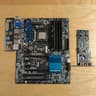 Intel Core i7 3770K + Z77 motherboard + 16GB DDR3