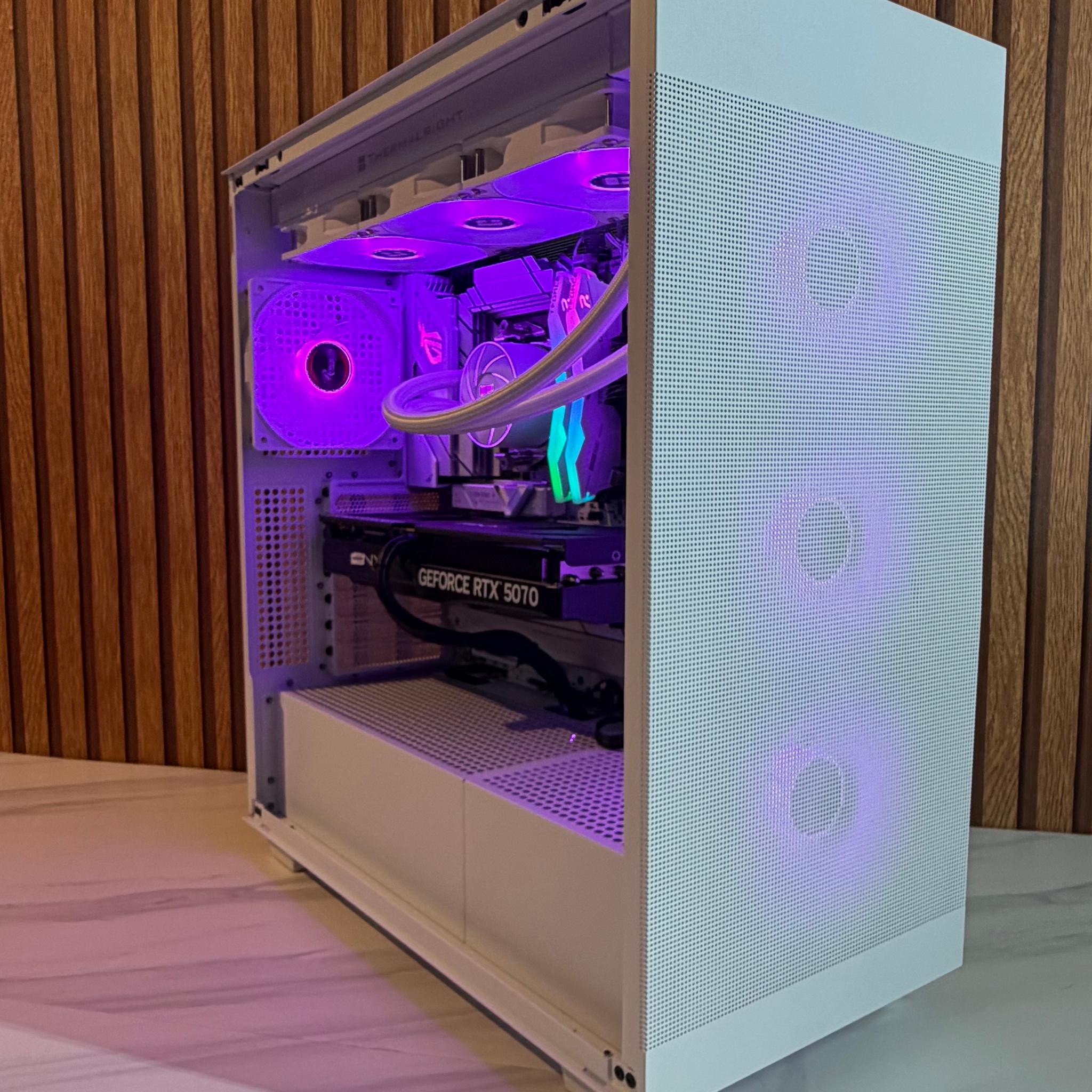 RTX 5070 | RYZEN 5 7600x | 16GB DDR5 | 750W PSU | 1TB NVME | 360MM AIO