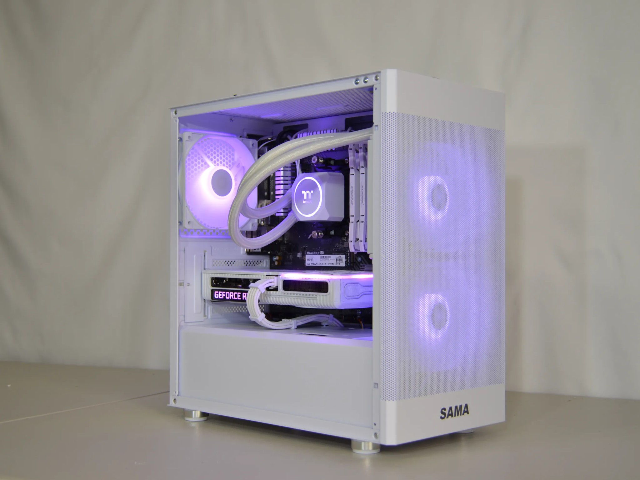 ⚪White Out V3⚪ - RTX 3060ti | Ryzen 5 5500| 1tb NVMe | Windows 11 FULLY Activated