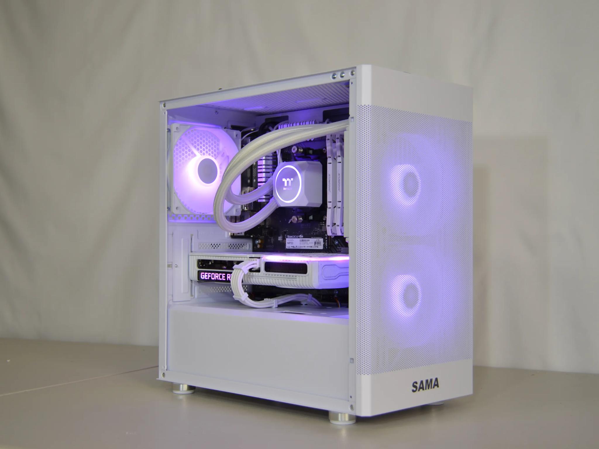 ⚪White Out V3⚪ - RTX 3060ti | Ryzen 5 5500| 1tb NVMe | Windows 11 FULLY Activated