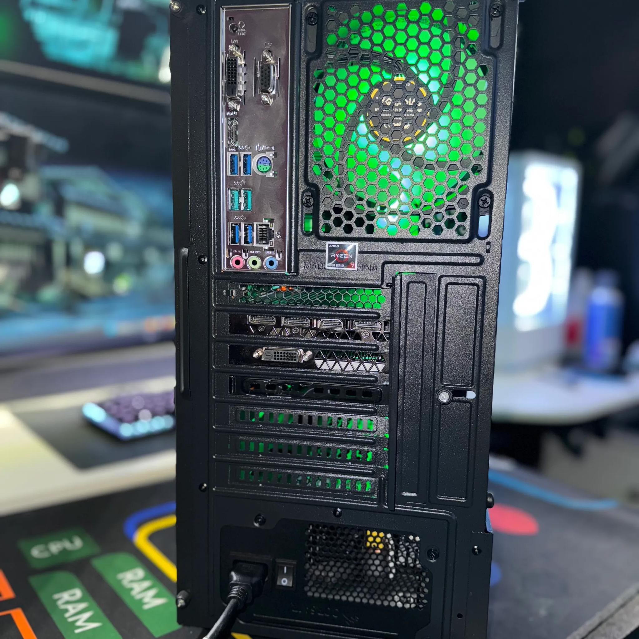 RGB Gaming PC - GTX 1070 - Ryzen 7 1700 - 16GB DDR4 - 500GB SSD