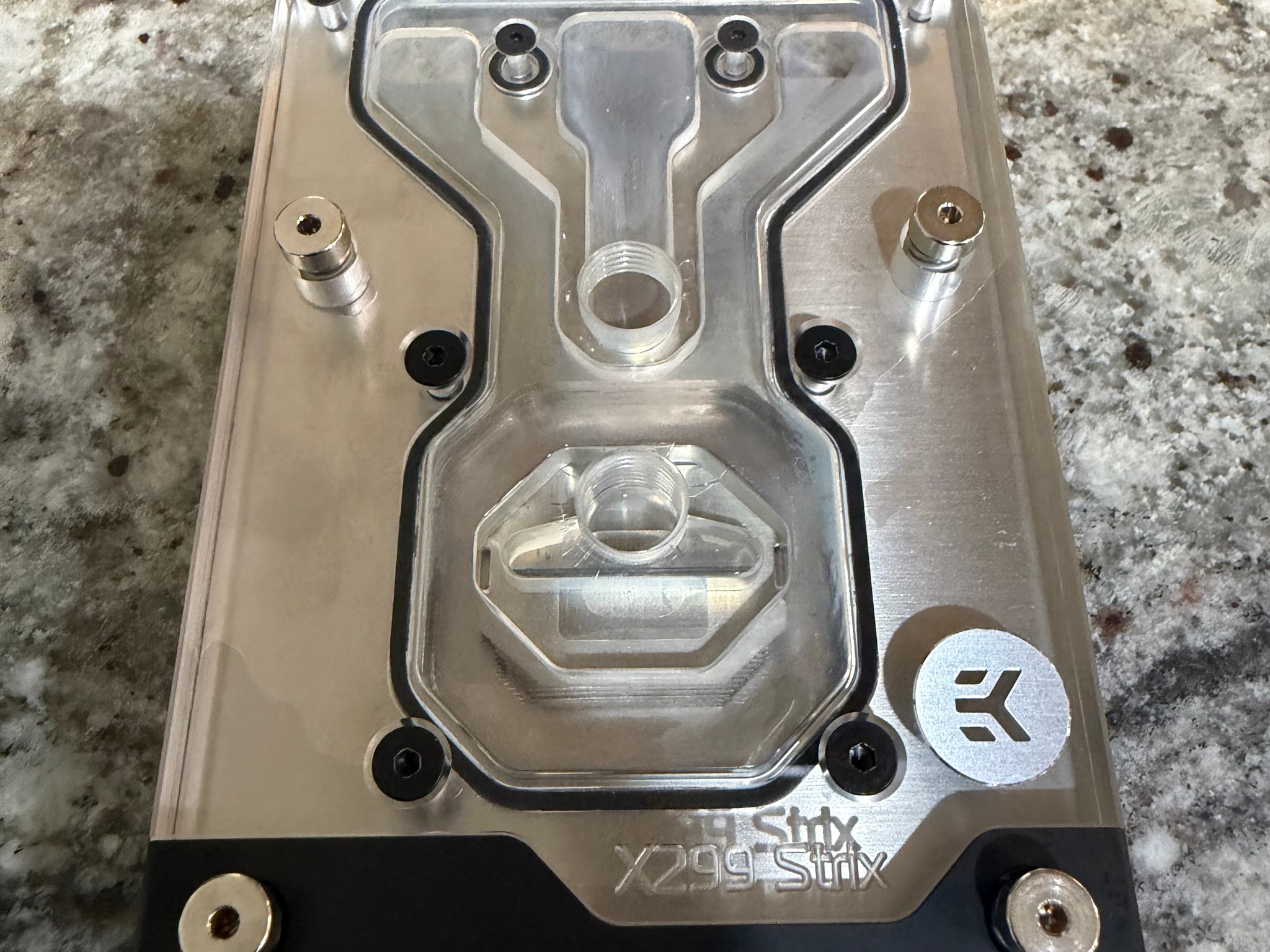 Intel Core i9-10920X 12-Core LGA2066 CPU + EK X299 Strix Monoblock Water Block CPU COMBO