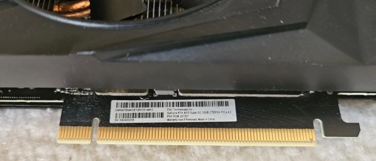 PNY VERTO OC GeForce RTX 4070 SUPER - Image 2