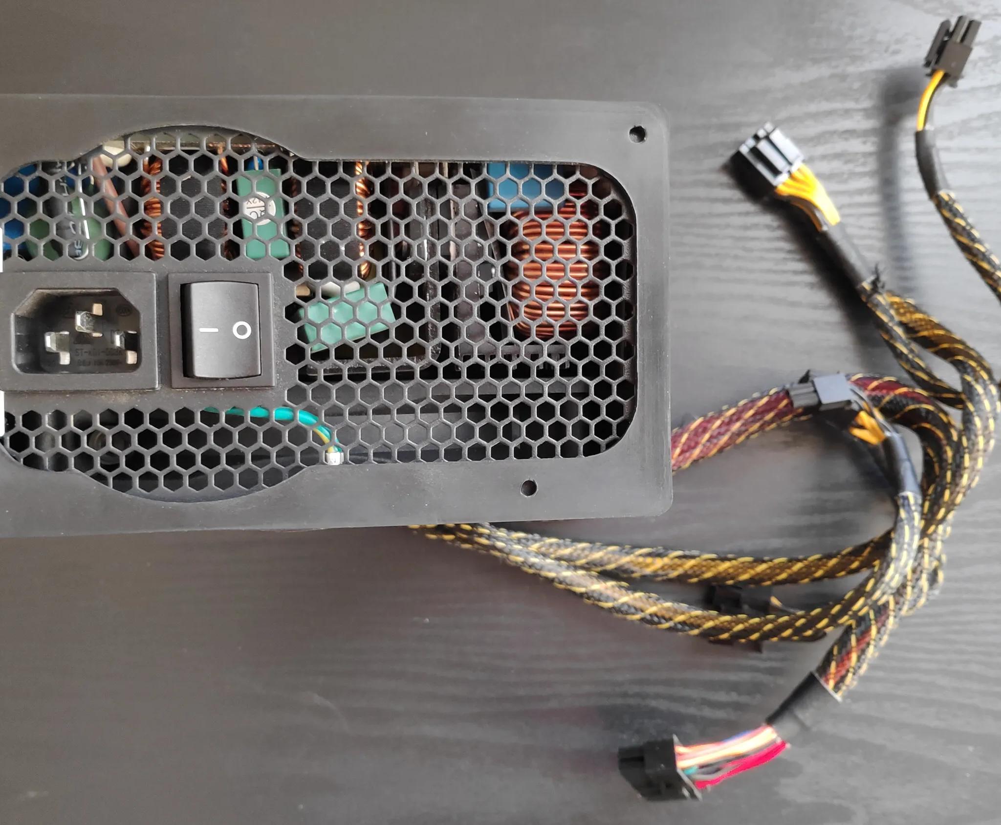 Raidmax Cobra Power 1200W RX-1200AE-B Semi-Modular 80 Plus Gold Power Supply