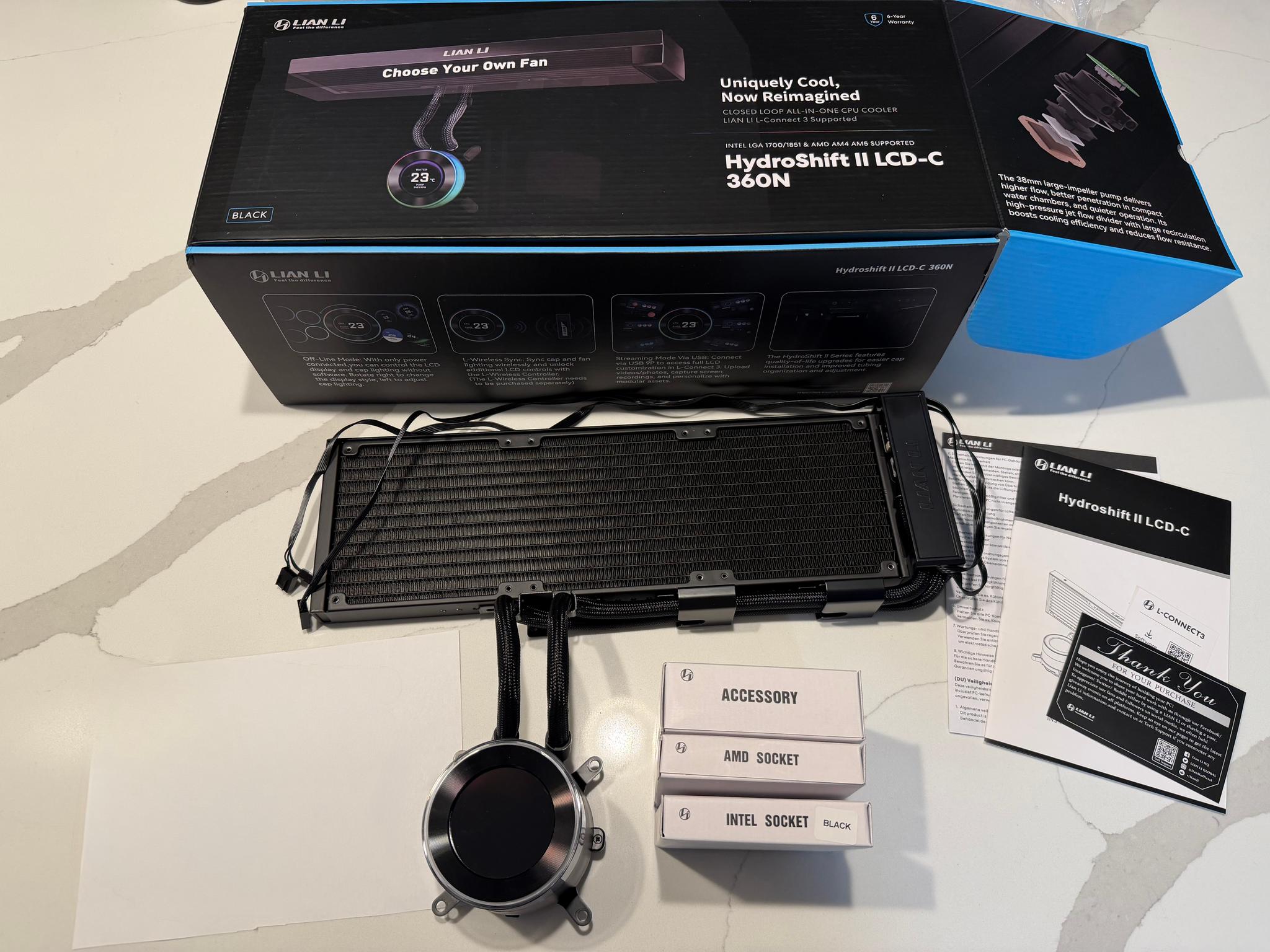 Lian Li Hydroshift II LCD-C 360N