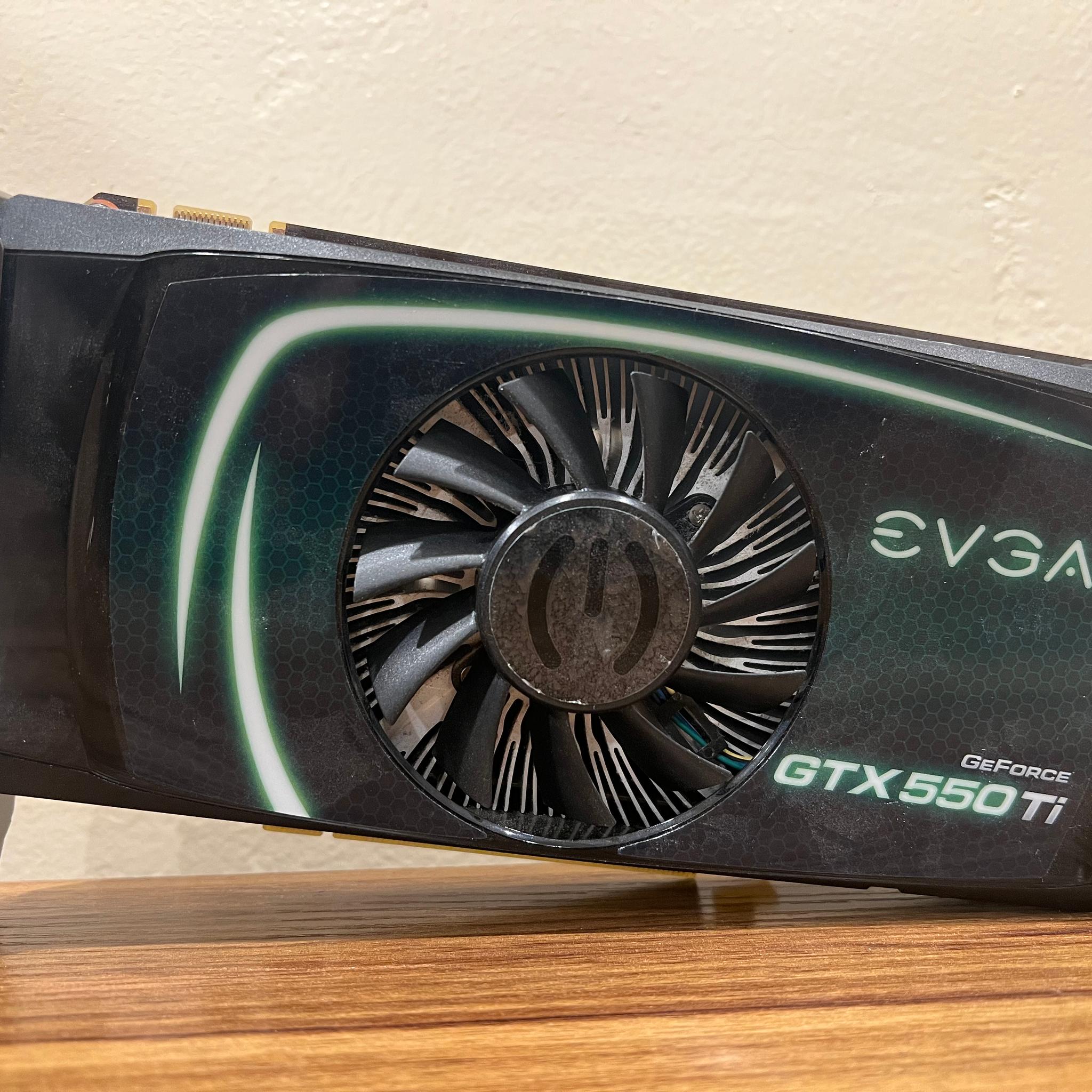 EVGA GTX 550 Ti 1GB FPB GPU Graphics Card