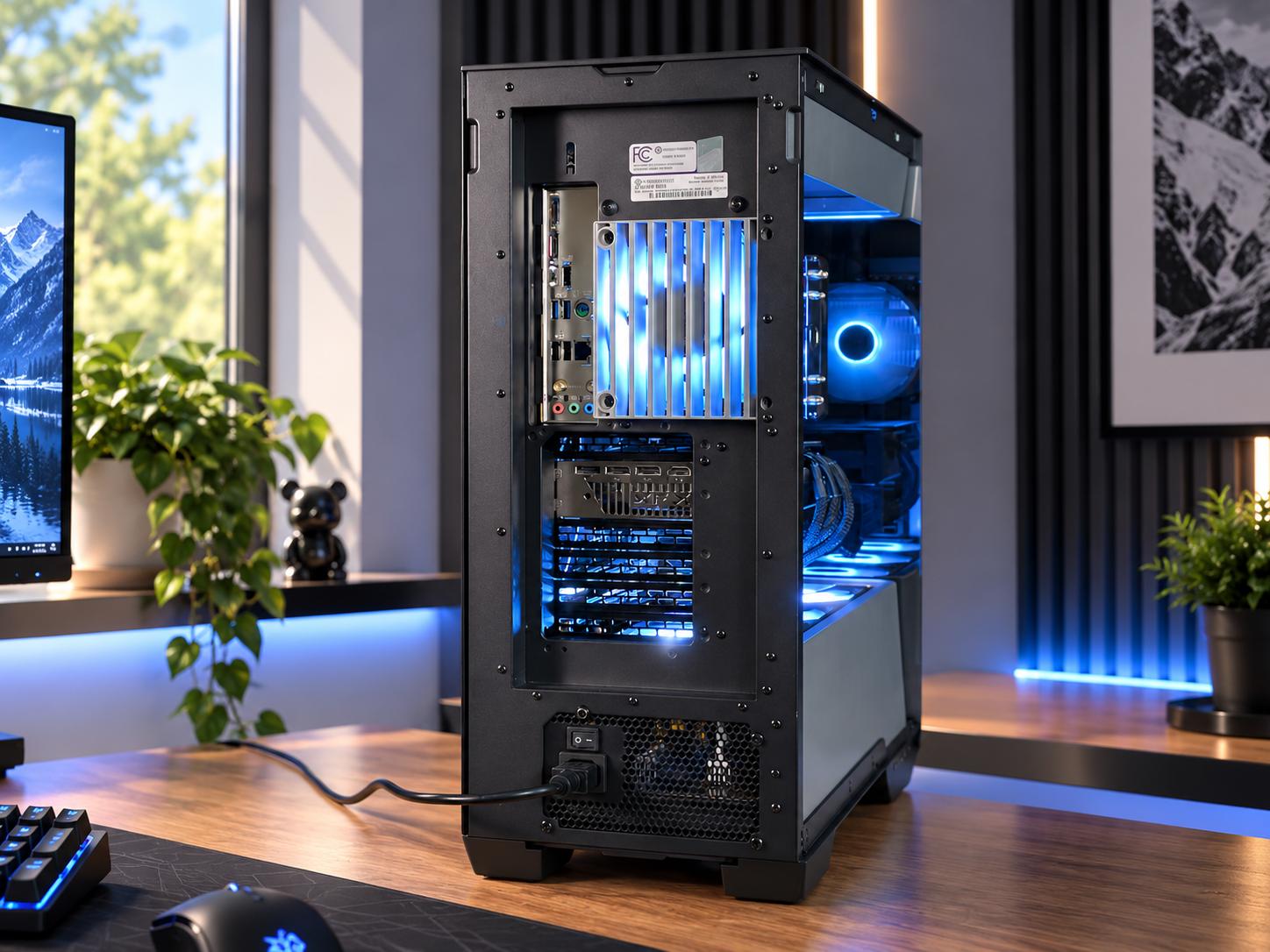 🌟 RADIANT Gaming PC | RX 7700 16GB (Non-XT) | Ryzen 7 8700F | 16GB DDR5 | 1TB NVME | WiFi + BT