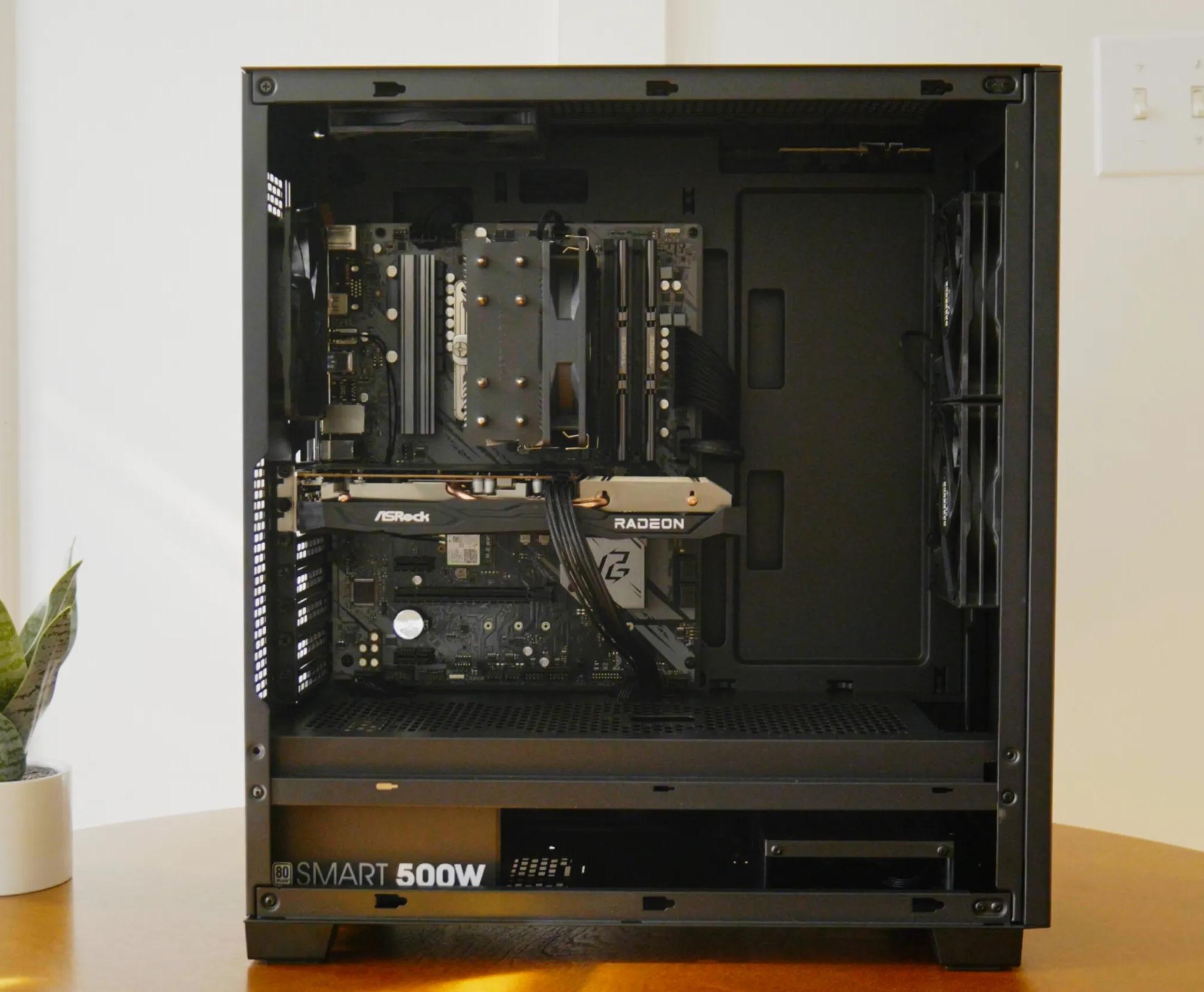 🖤 Ryzen 5 + 16GB + RX 6600 8GB Gaming PC 🖤