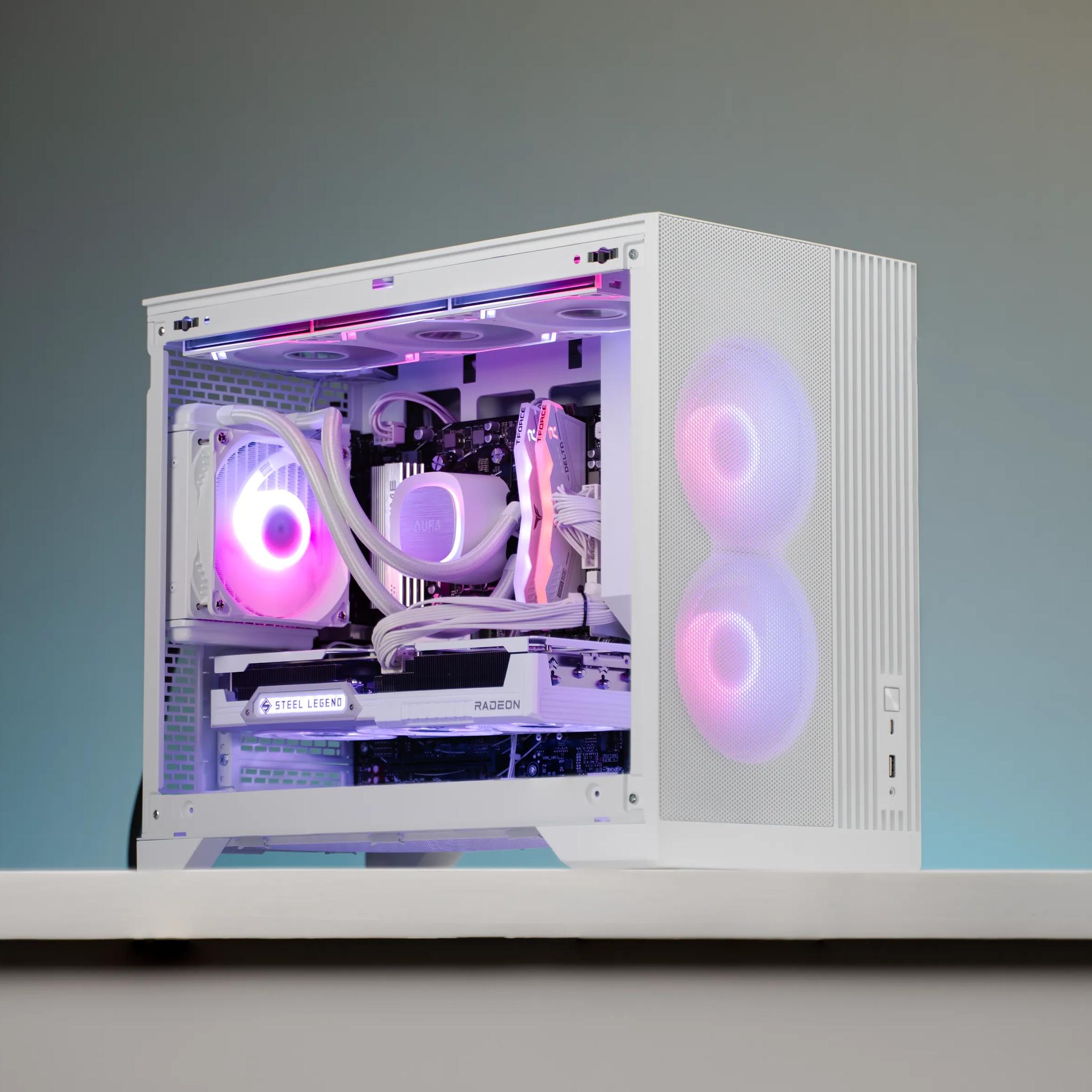 “Novaform” RX 9060 XT Ryzen 5 8400F 1TB 32GB Windows 11 Gaming PC Powerstation