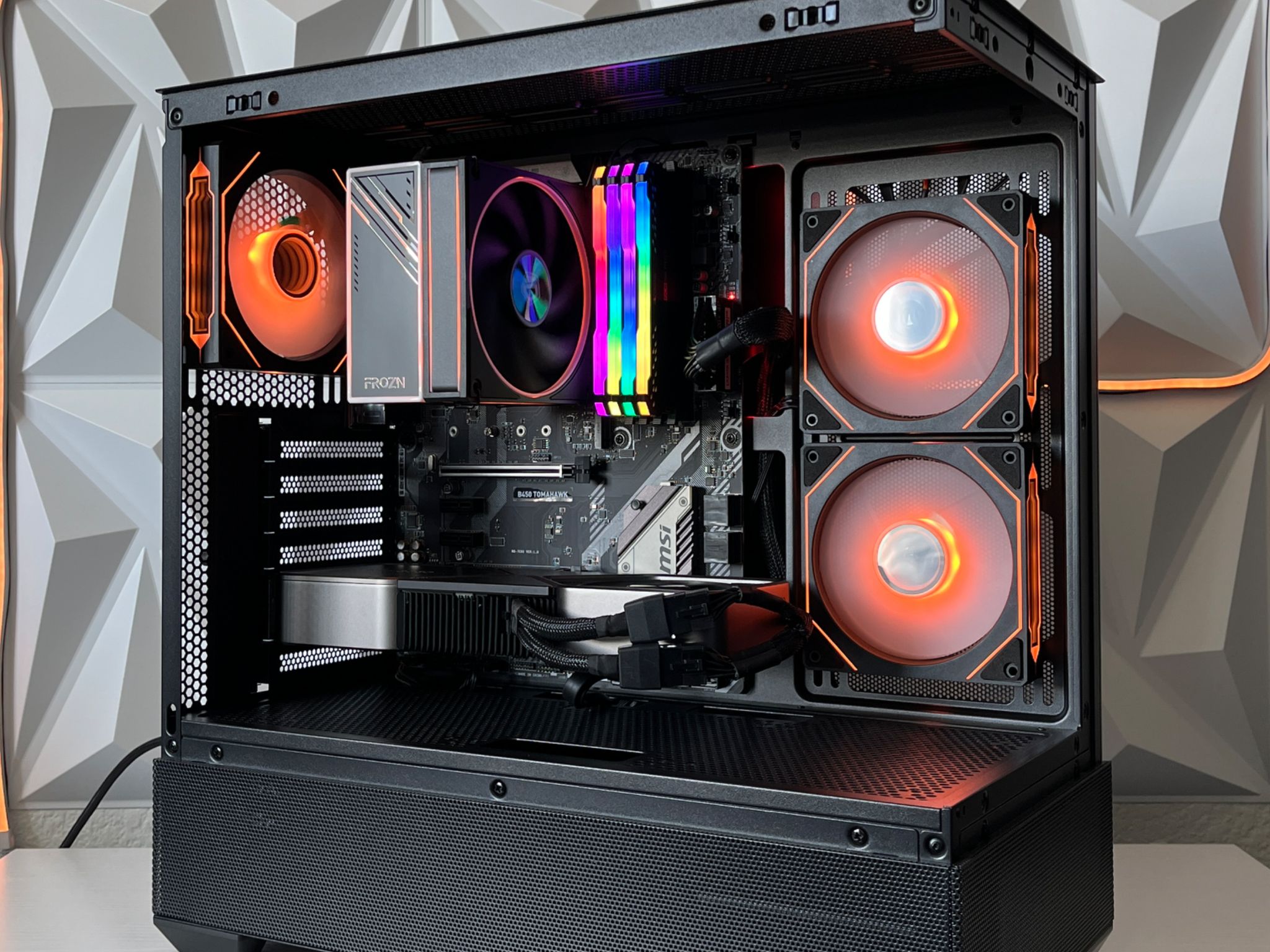 RTX 3080 10GB, Ryzen 7 5700G, 32GB RAM | Black RGB Gaming Computer/PC