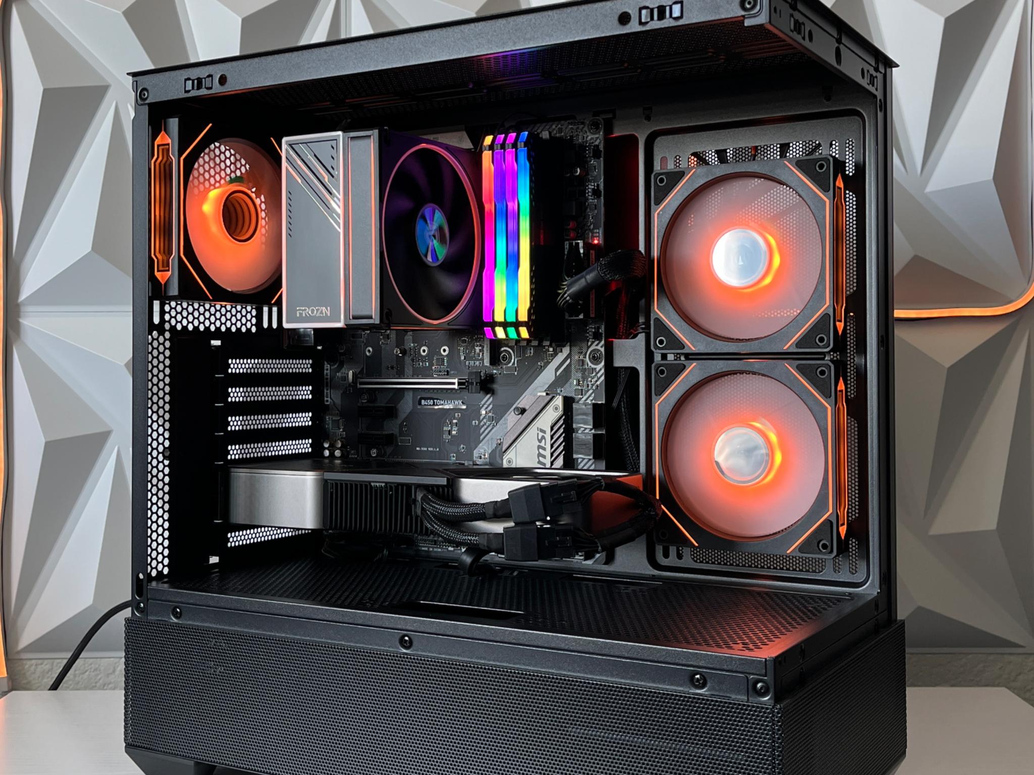 RTX 3080 10GB, Ryzen 7 5700G, 32GB RAM | Black RGB Gaming Computer/PC
