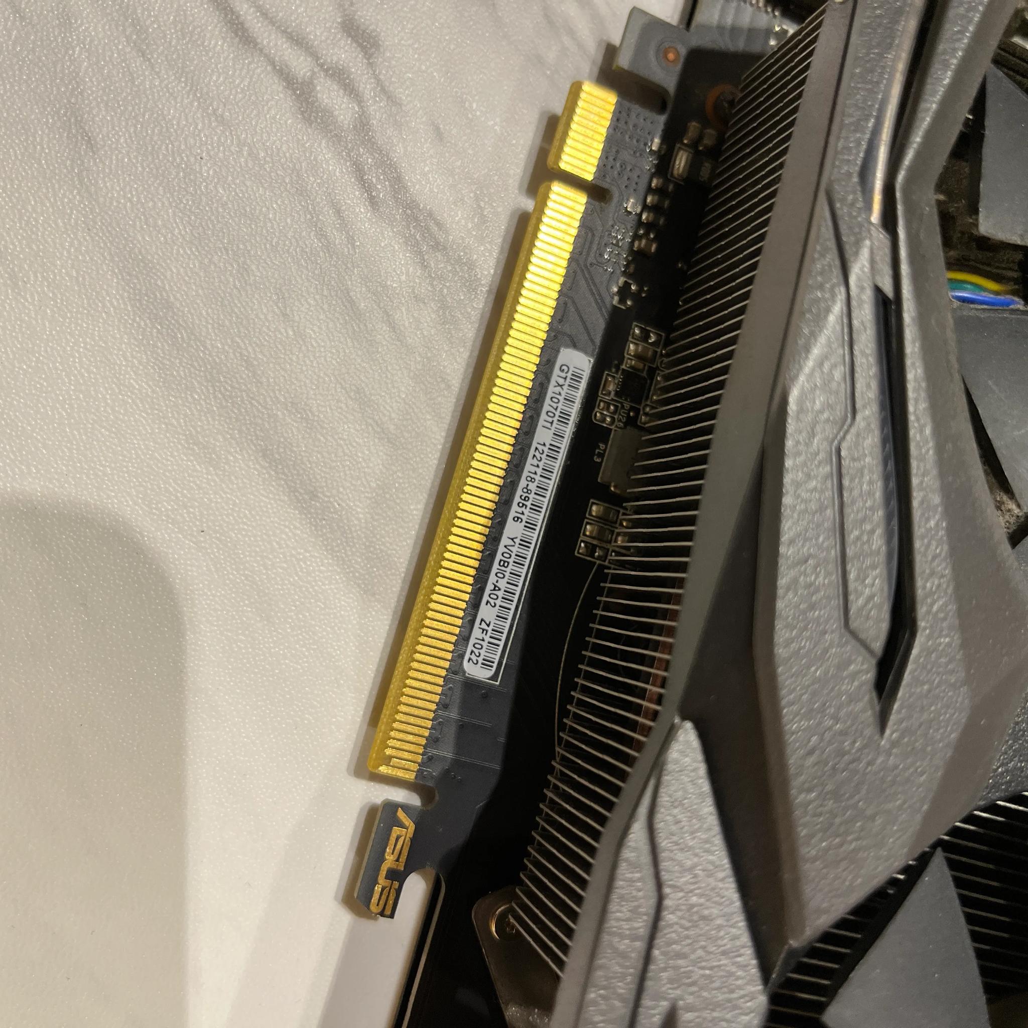 Used ASUS ROG 1070 Ti 8GB GPU